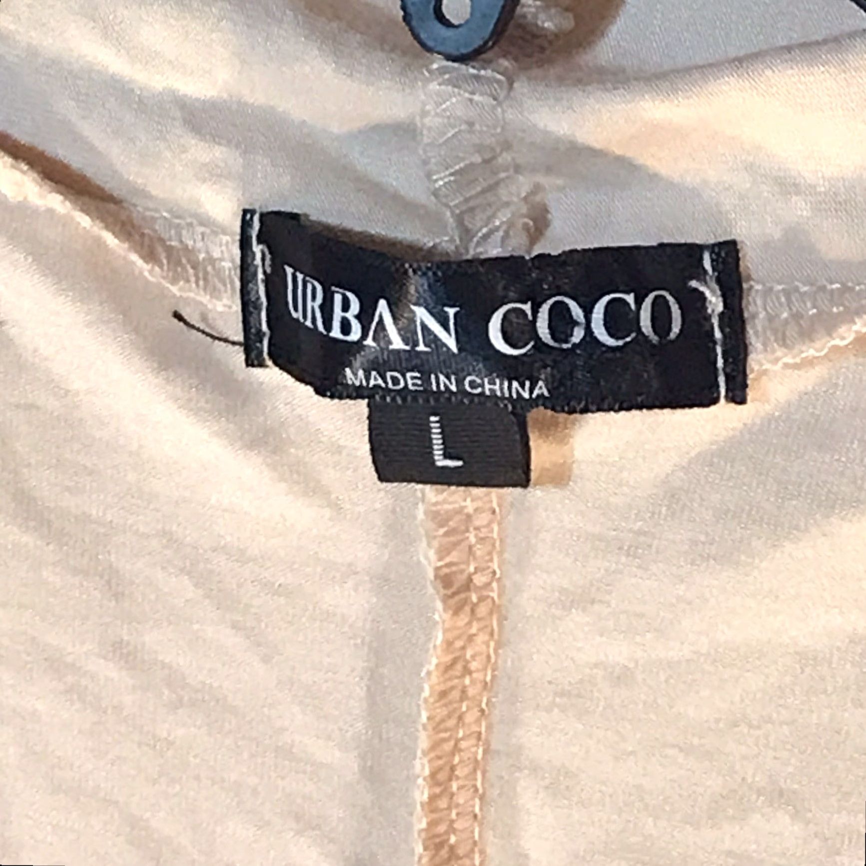 Vintage Urban Coco Women's Cardigan Sleeveless Open Front Asymmetrical Knit Spandex Viscose Beige Size L Casual Summer Spring Size L / US 10 / IT 46 - 2 Thumbnail
