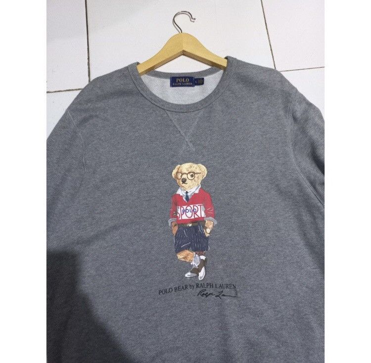 Polo Ralph Lauren × Ralph Lauren Polo Ralph Lauren Bear Sweater Size US L / EU 52-54 / 3 - 2 Thumbnail