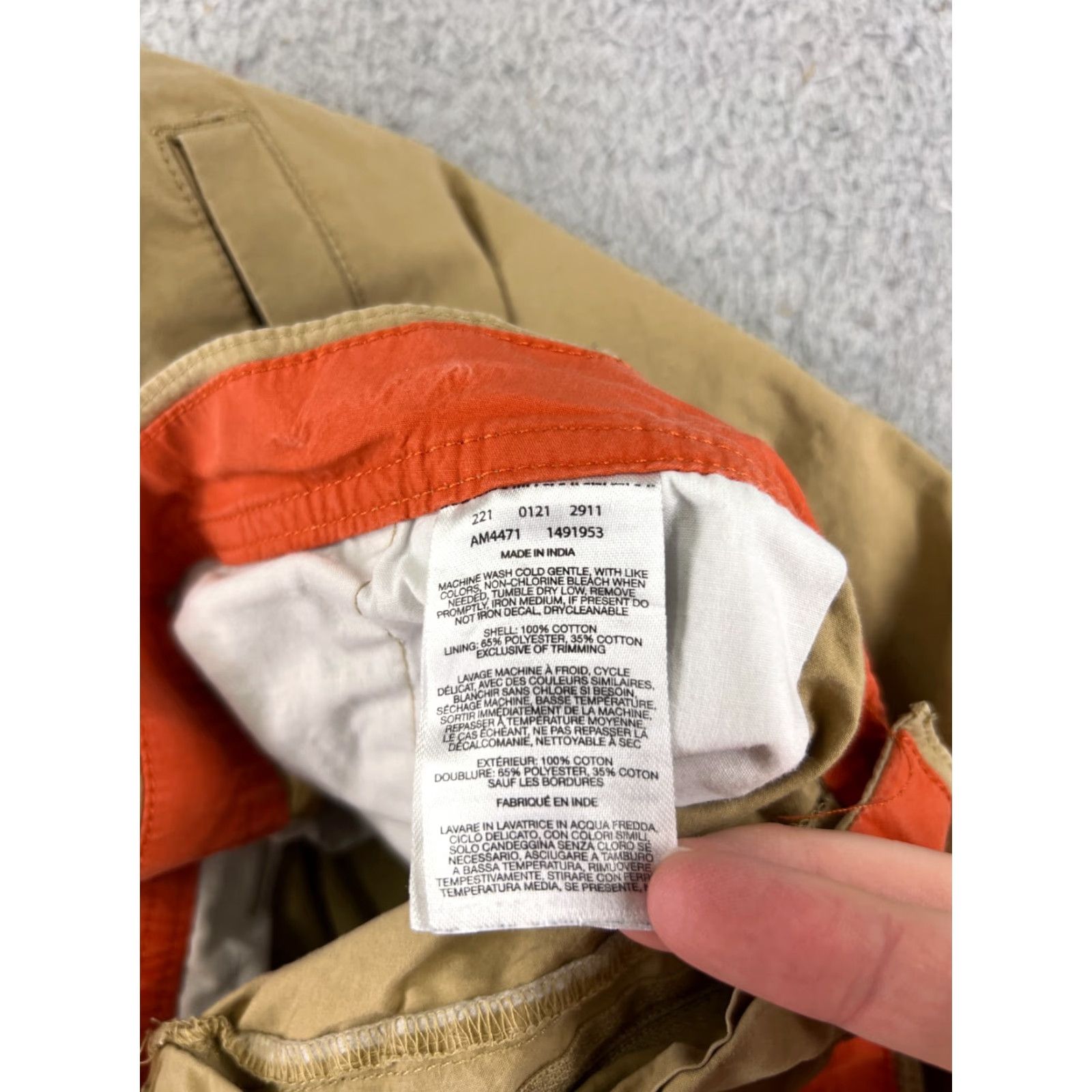 Vintage Columbia Shorts Mens 42 Beige 100% Cotton Hiking Camping Fishing Outdoors Size US 42 / EU 58 - 4 Thumbnail