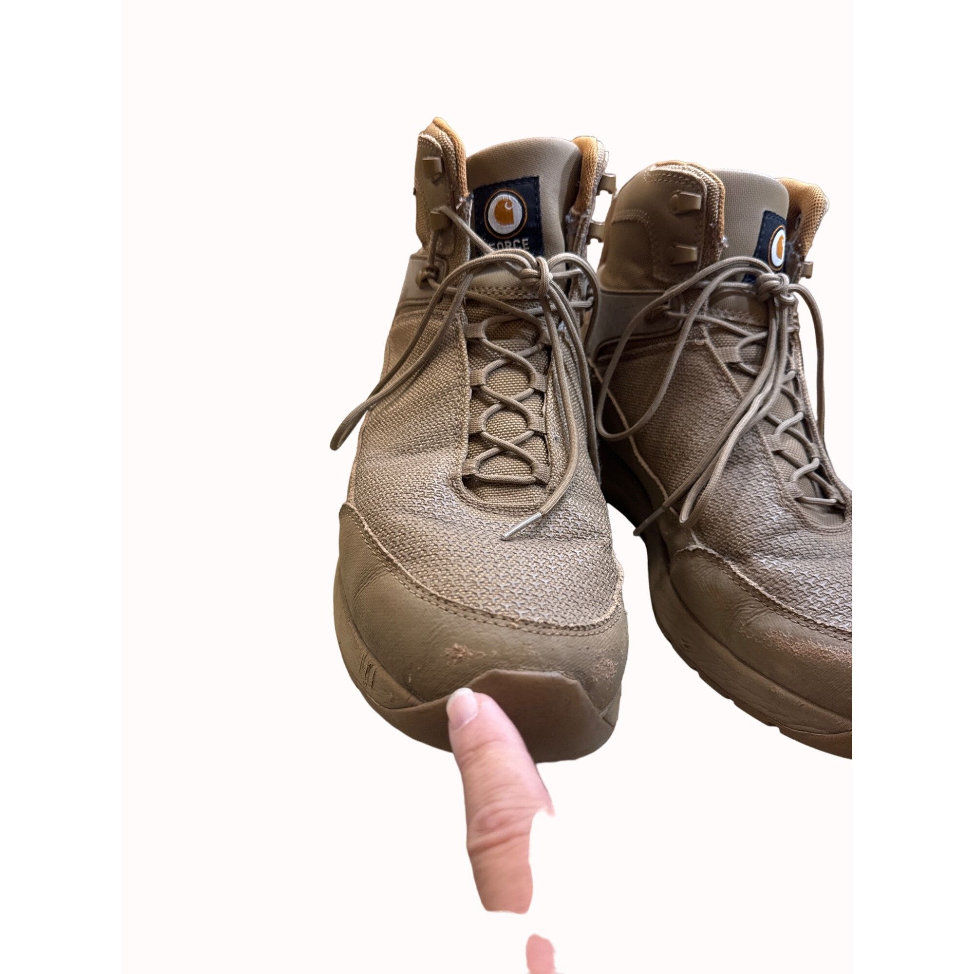 Carhartt Carhartt Force men’s olive green ankle boots size 13 SKU 540 Size US 13 / EU 46 - 4 Thumbnail