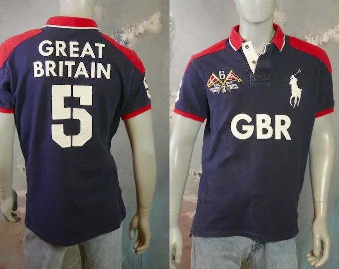 Polo Ralph Lauren Vintage Polo Ralph Lauren GBR Great Britain Size US L / EU 52-54 / 3 - 1 Preview