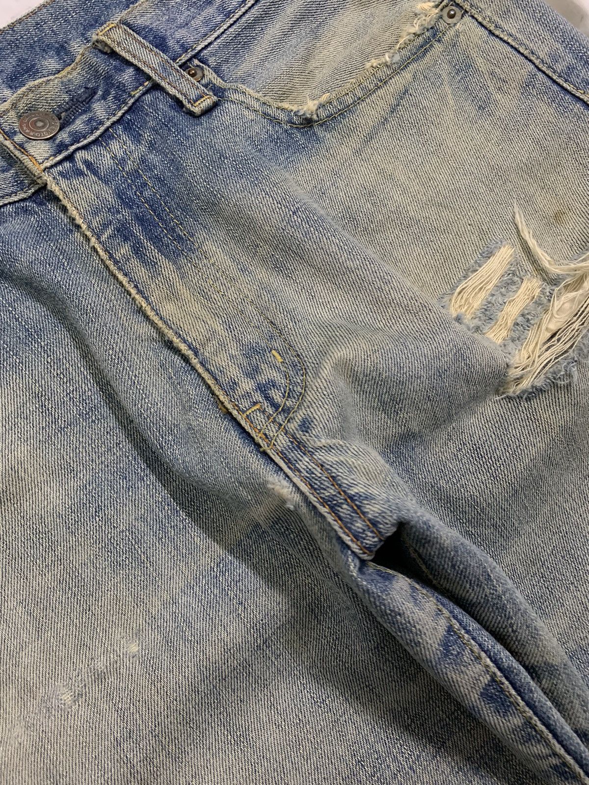Jun Takahashi Vintage Uniqlo S003 Baggy Dirt Mud Washed Distressed Jeans Size US 32 / EU 48 - 6 Thumbnail