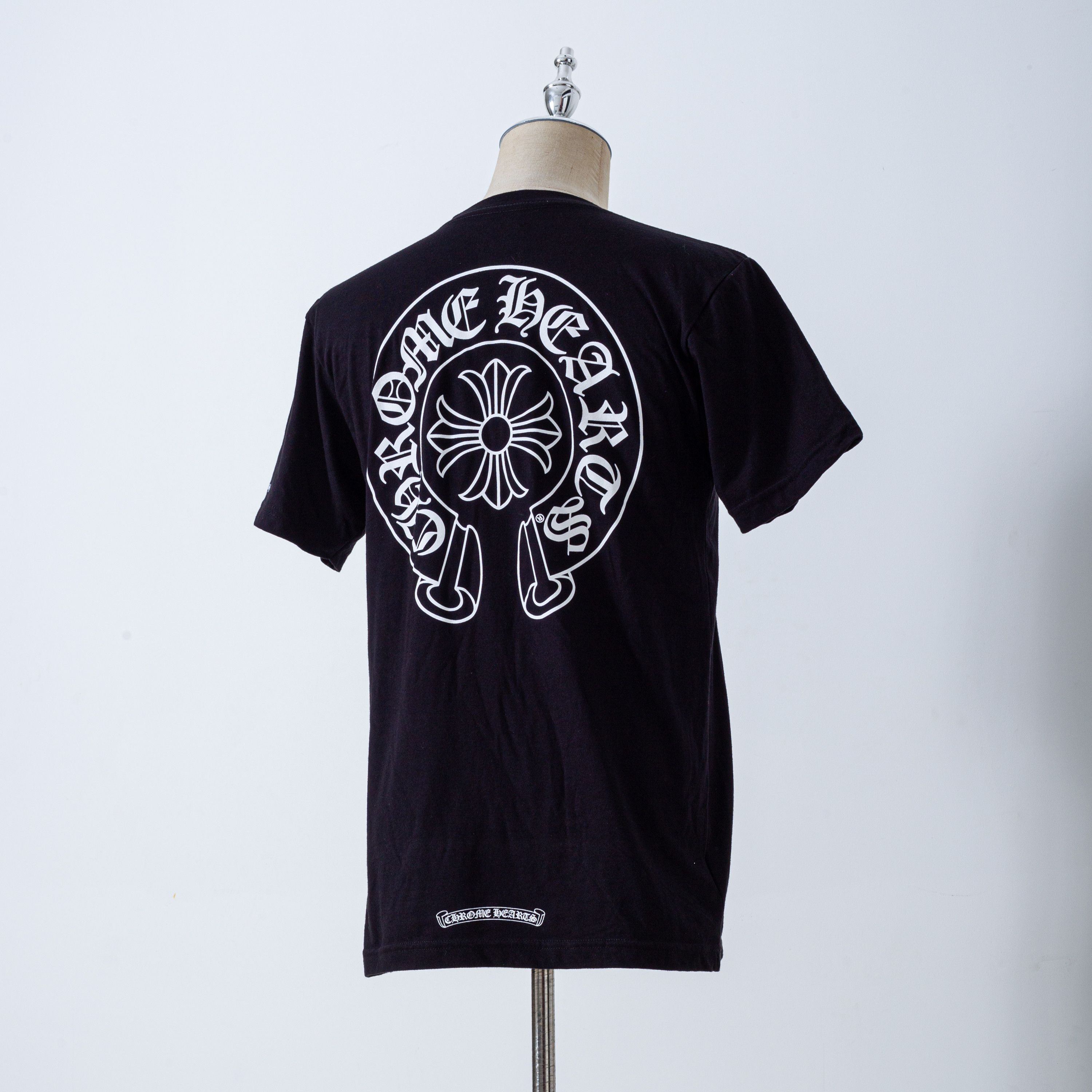Chrome Hearts CHROME HEARTS Horseshoe Logo Tee T-Shirt Size US M / EU 48-50 / 2 - 1 Thumbnail