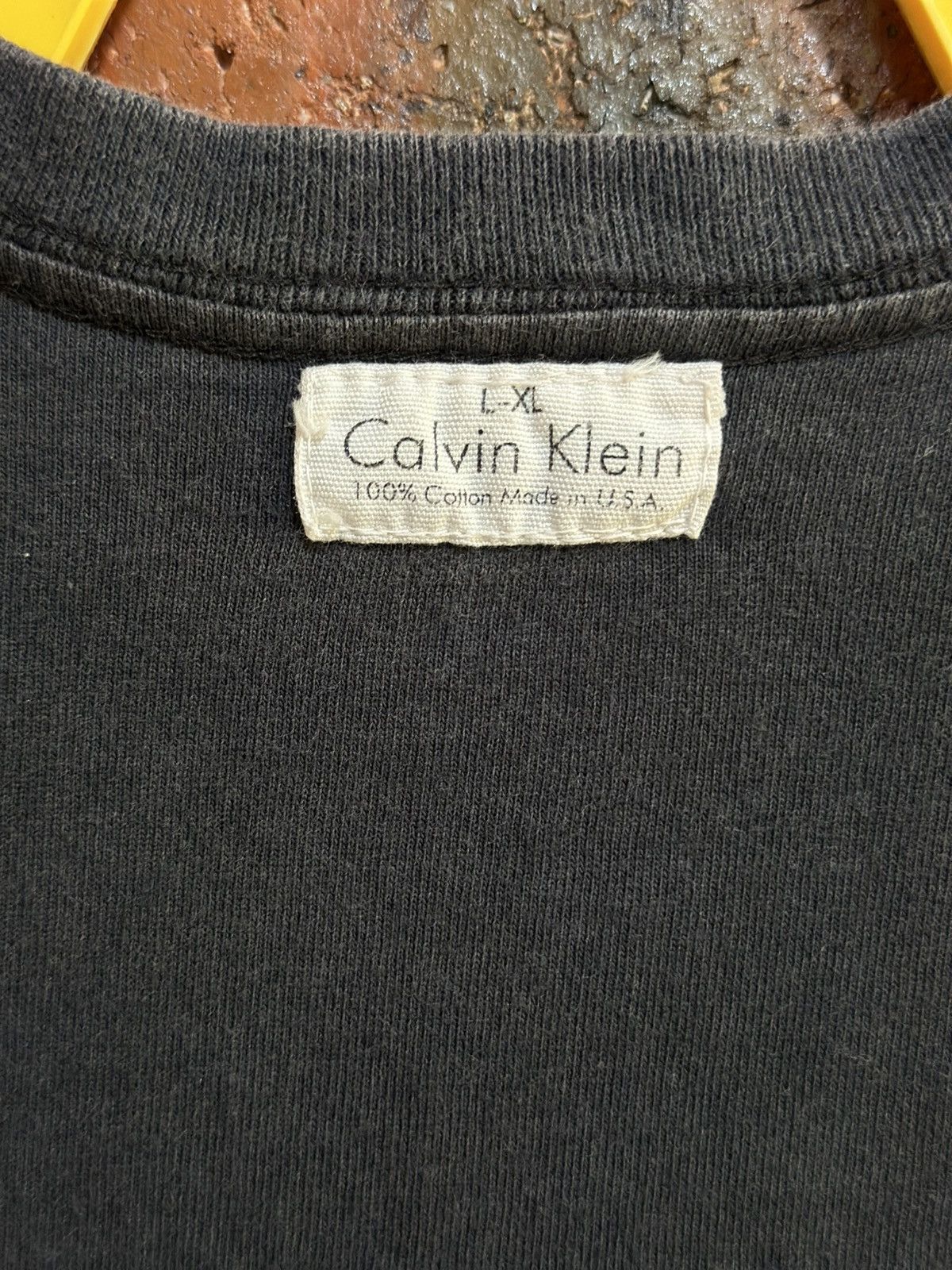 Calvin Klein × Vintage Vintage Calvin Klein Faded Tee Size US L / EU 52-54 / 3 - 7 Thumbnail
