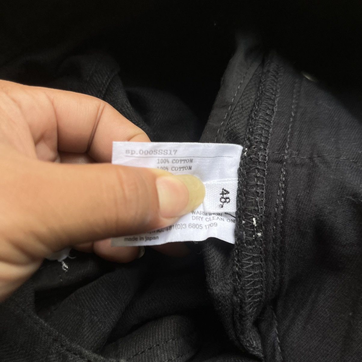 Takahiromiyashita The Soloist. Takahiromiyashita The Soloist Denim Pant Black on Black Size US 27 - 14 Thumbnail