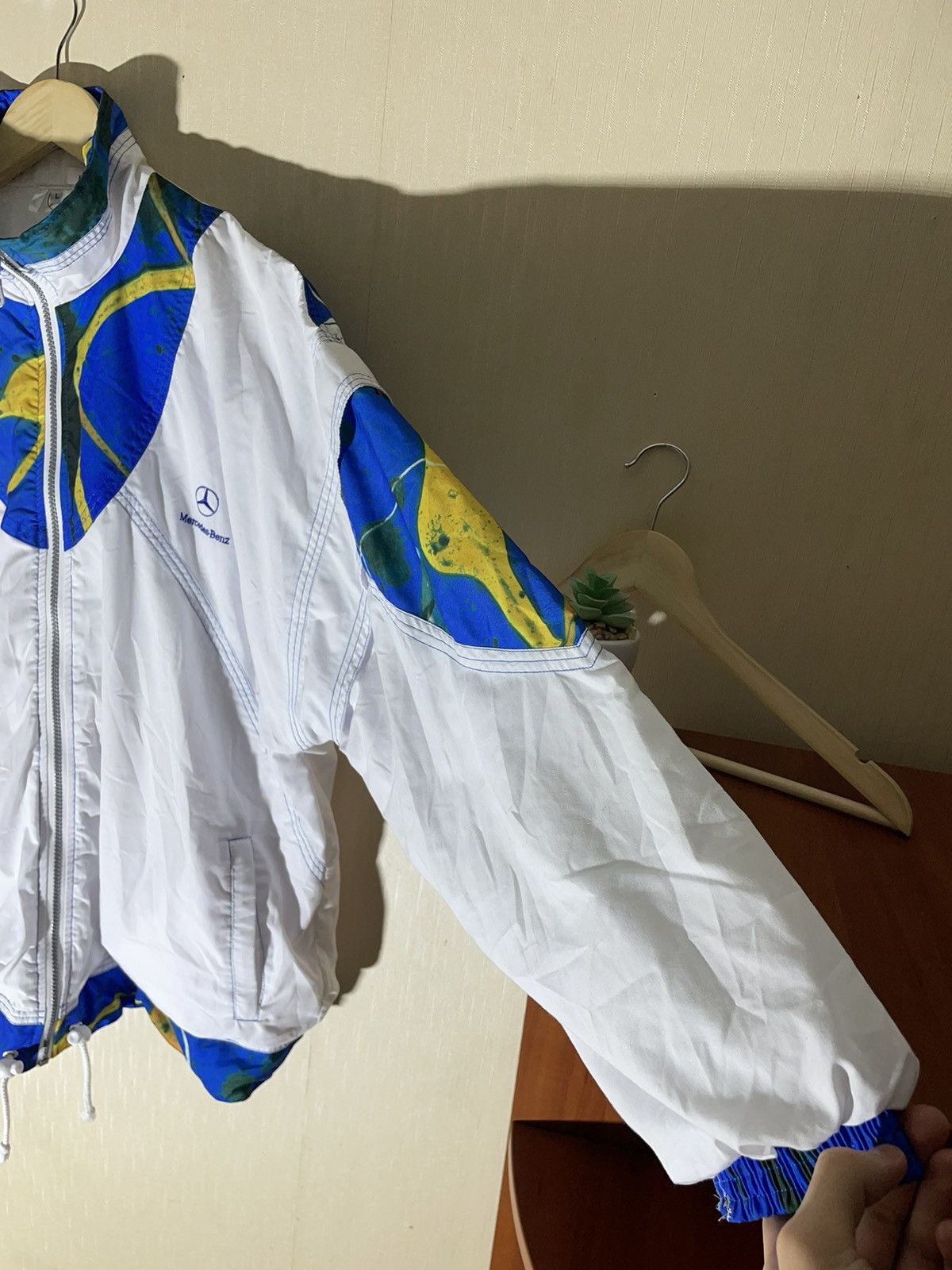 Mercedes-Benz × Vintage Mercedes Benz vintage streetwear racing jacket 90s Size US XL / EU 56 / 4 - 8 Thumbnail