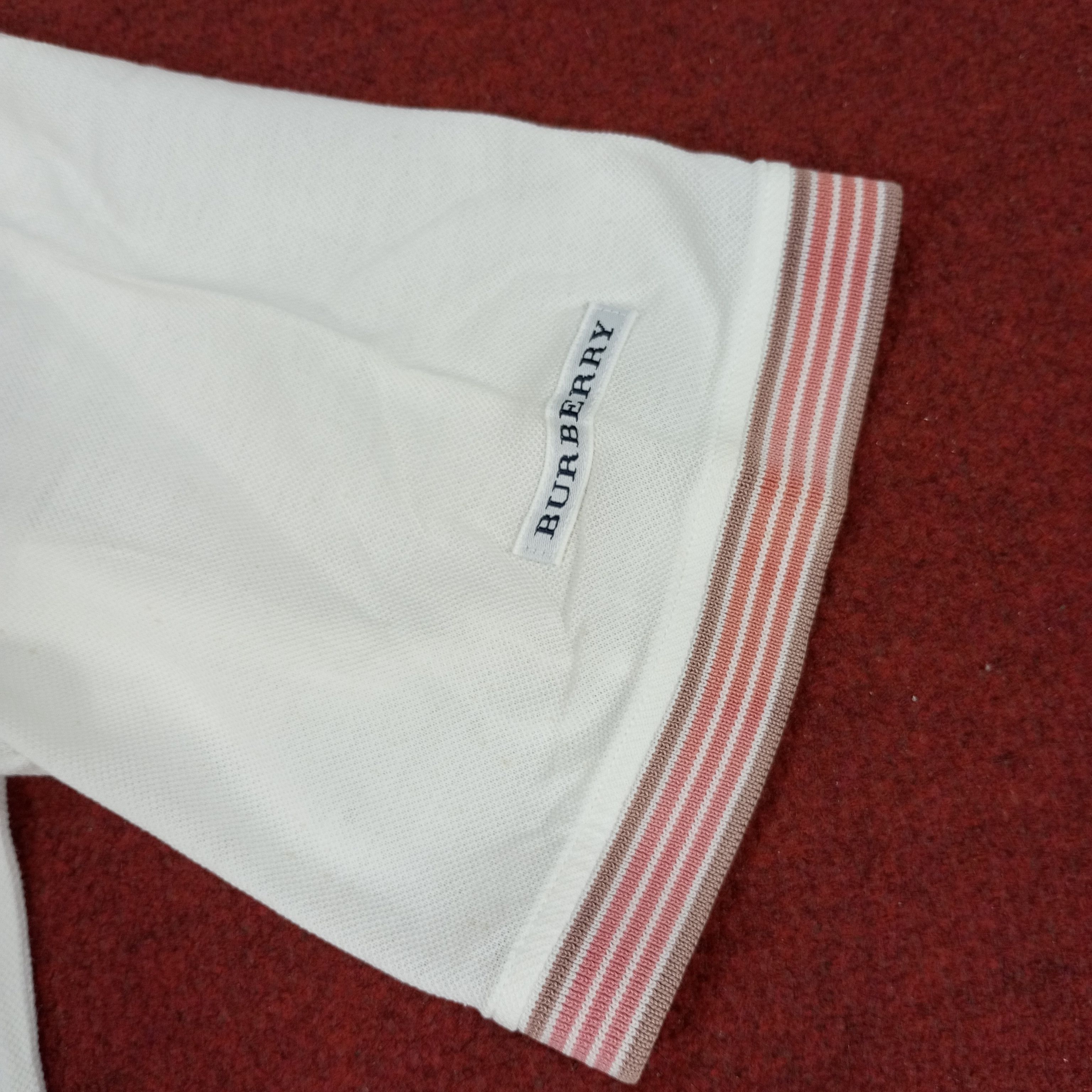 Burberry Burberry Golf Casual Style Polos Custom Art Size US L / EU 52-54 / 3 - 6 Thumbnail