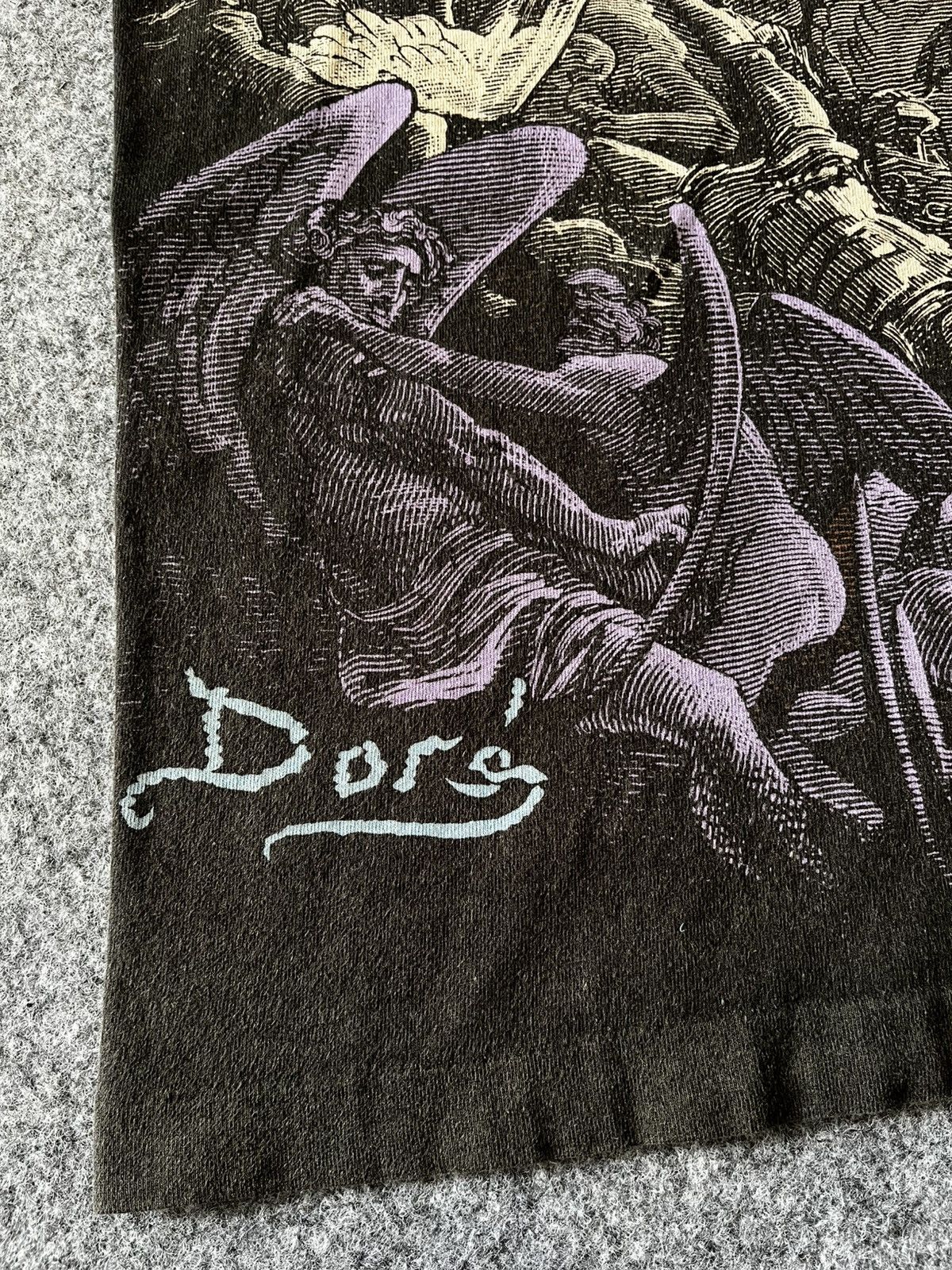 Liquid Blue × Vintage T-shirt Gustave dore Liquid Blue 1994 Size US XL / EU 56 / 4 - 2 Thumbnail