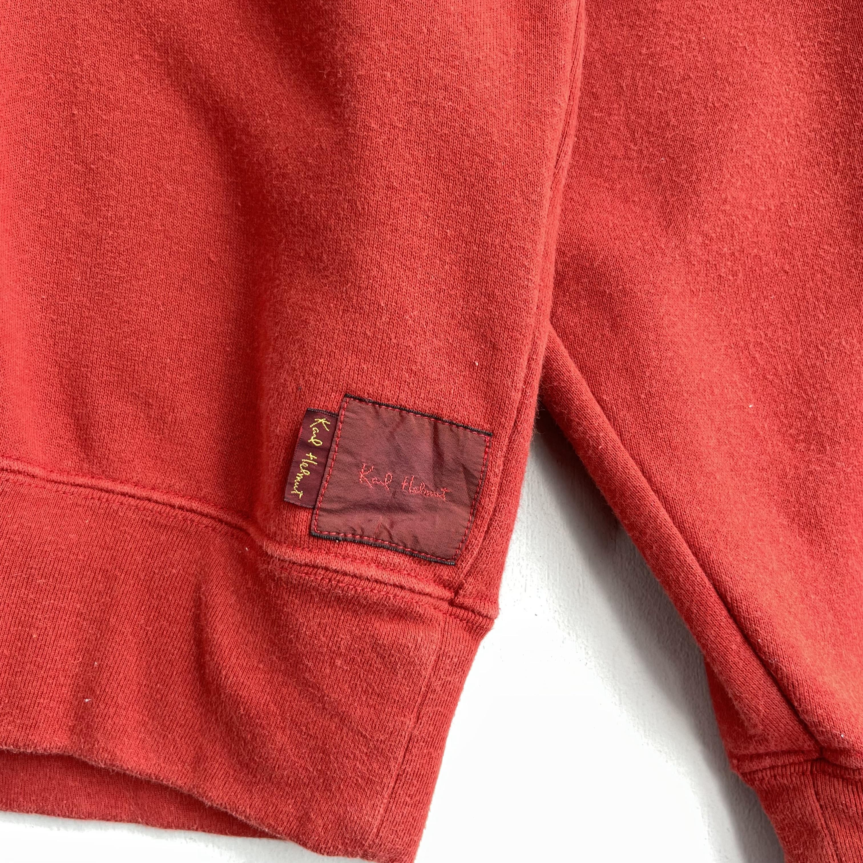 Karl Helmut × Vintage Vintage KARL HELMUT Paris Back Hit Spellout Sweatshirt Size US M / EU 48-50 / 2 - 7 Thumbnail