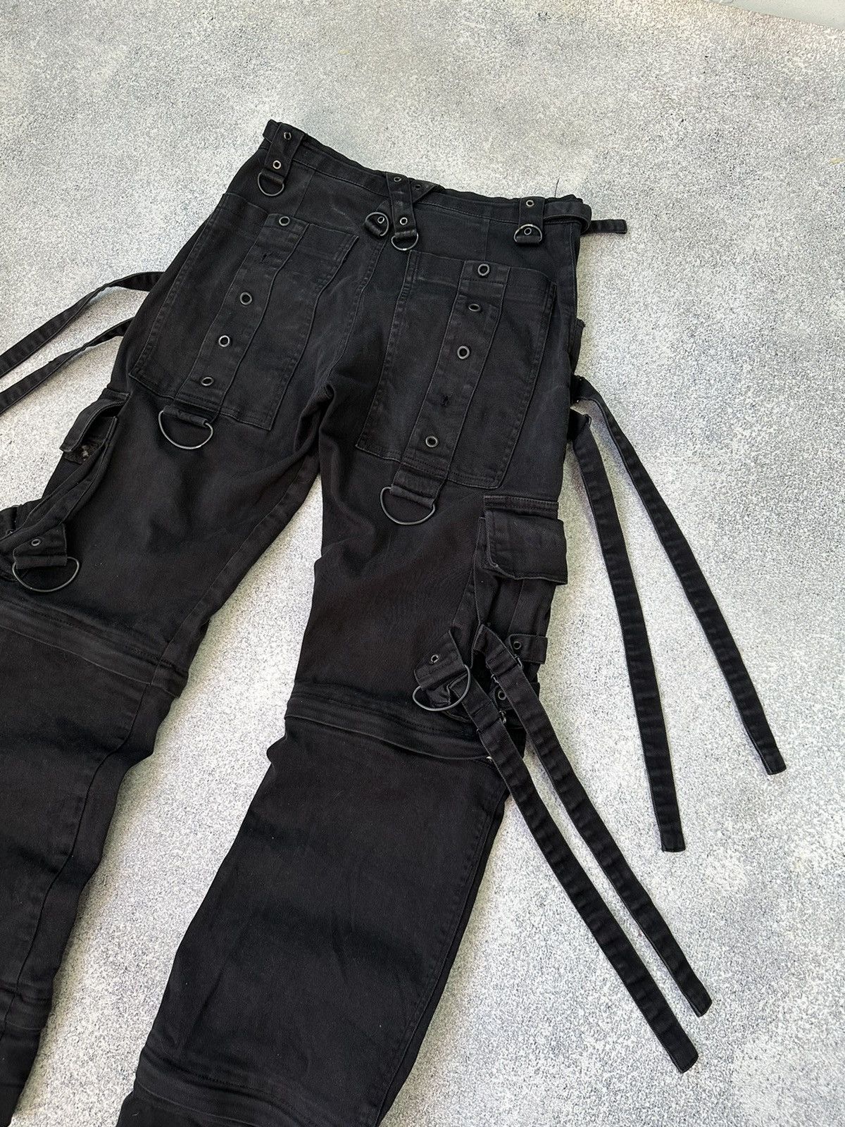 Vintage Vintage Gothicana by Emp Bondage Japanese Cargo Pants Size US 30 / EU 46 - 15 Thumbnail