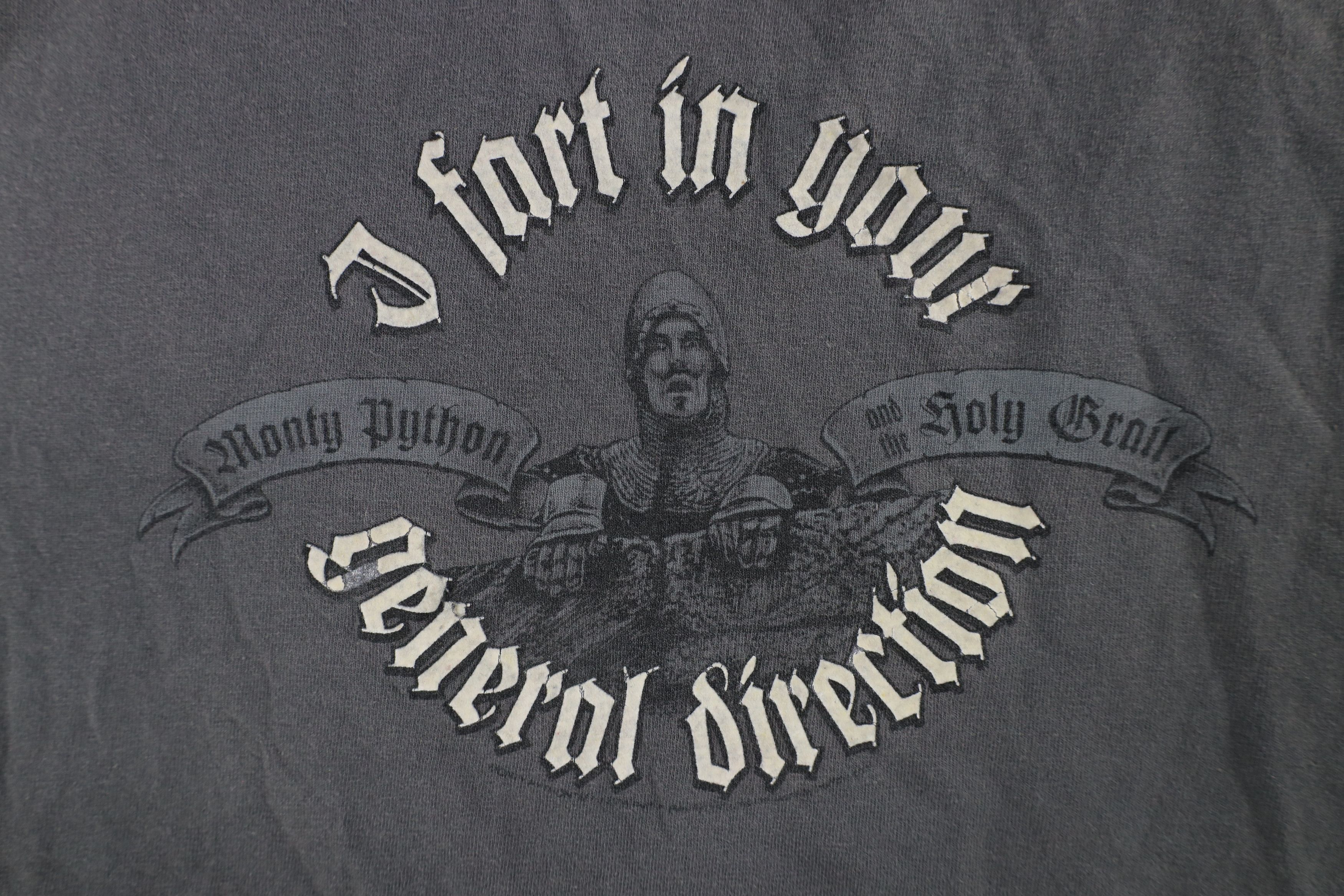 Vintage Vintage Monty Python Holy Grail General Direction T-Shirt Size US M / EU 48-50 / 2 - 4 Thumbnail