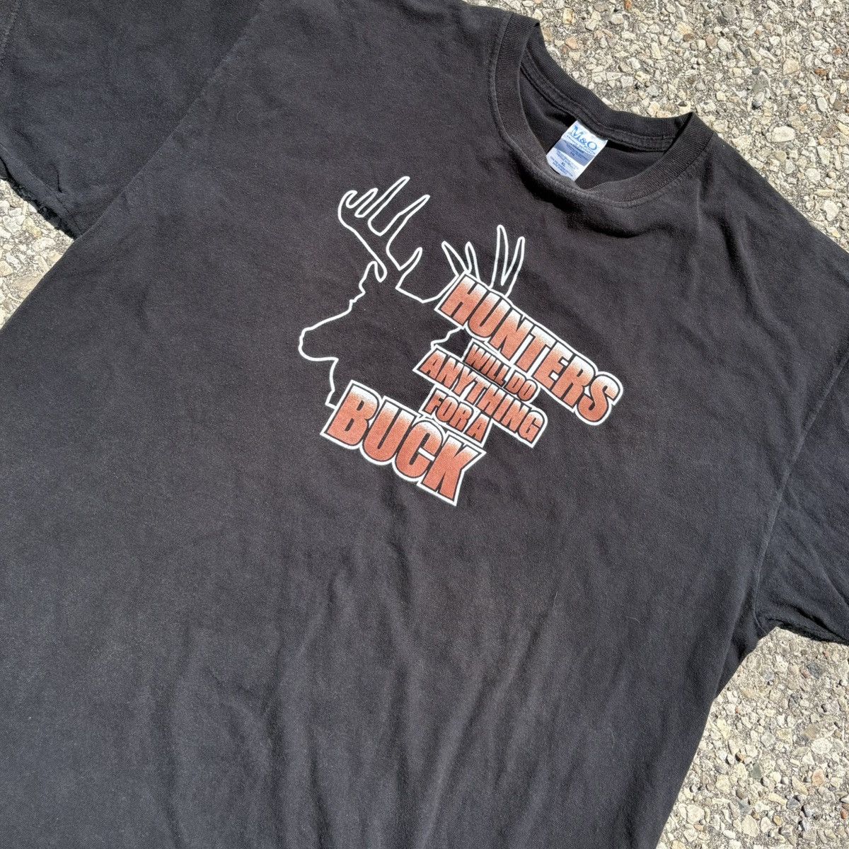 Vintage Vintage Country Western Hunter Buck Tee Size US XL / EU 56 / 4 - 2 Thumbnail