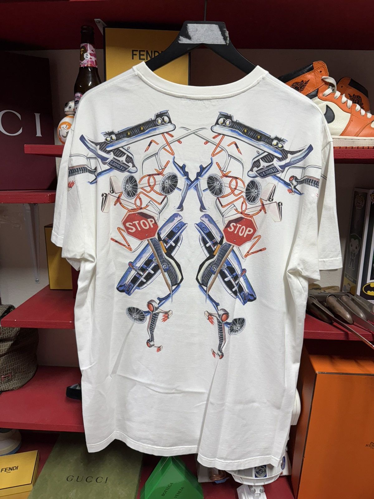 Givenchy Givenchy Spellout Logo T-Shirt Los Angeles Tee Large Size US L / EU 52-54 / 3 - 2 Thumbnail
