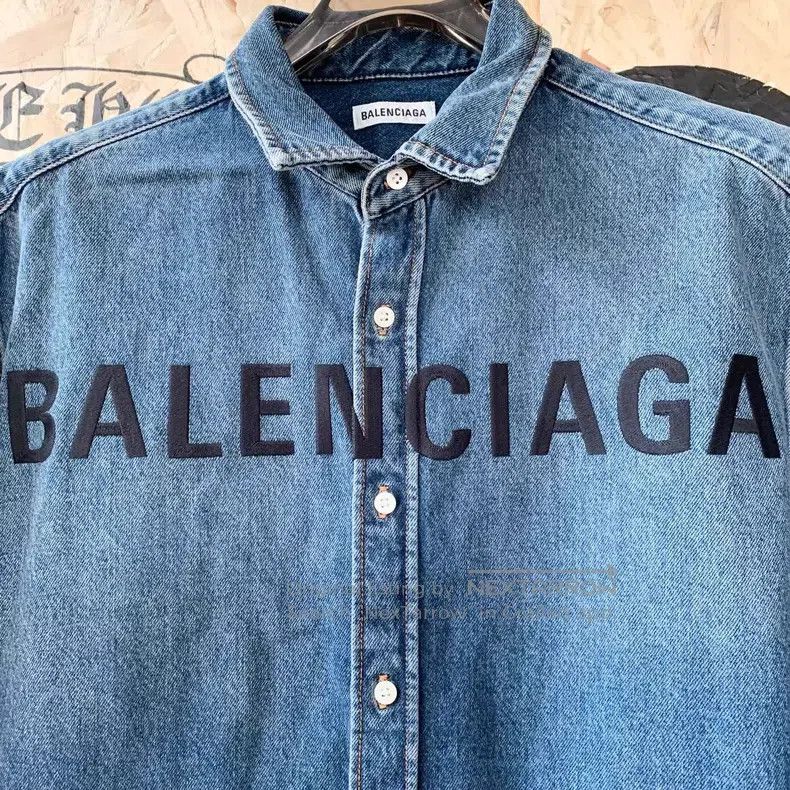 Balenciaga Balenciaga Denim Dress Size S / US 4 / IT 40 - 5 Thumbnail