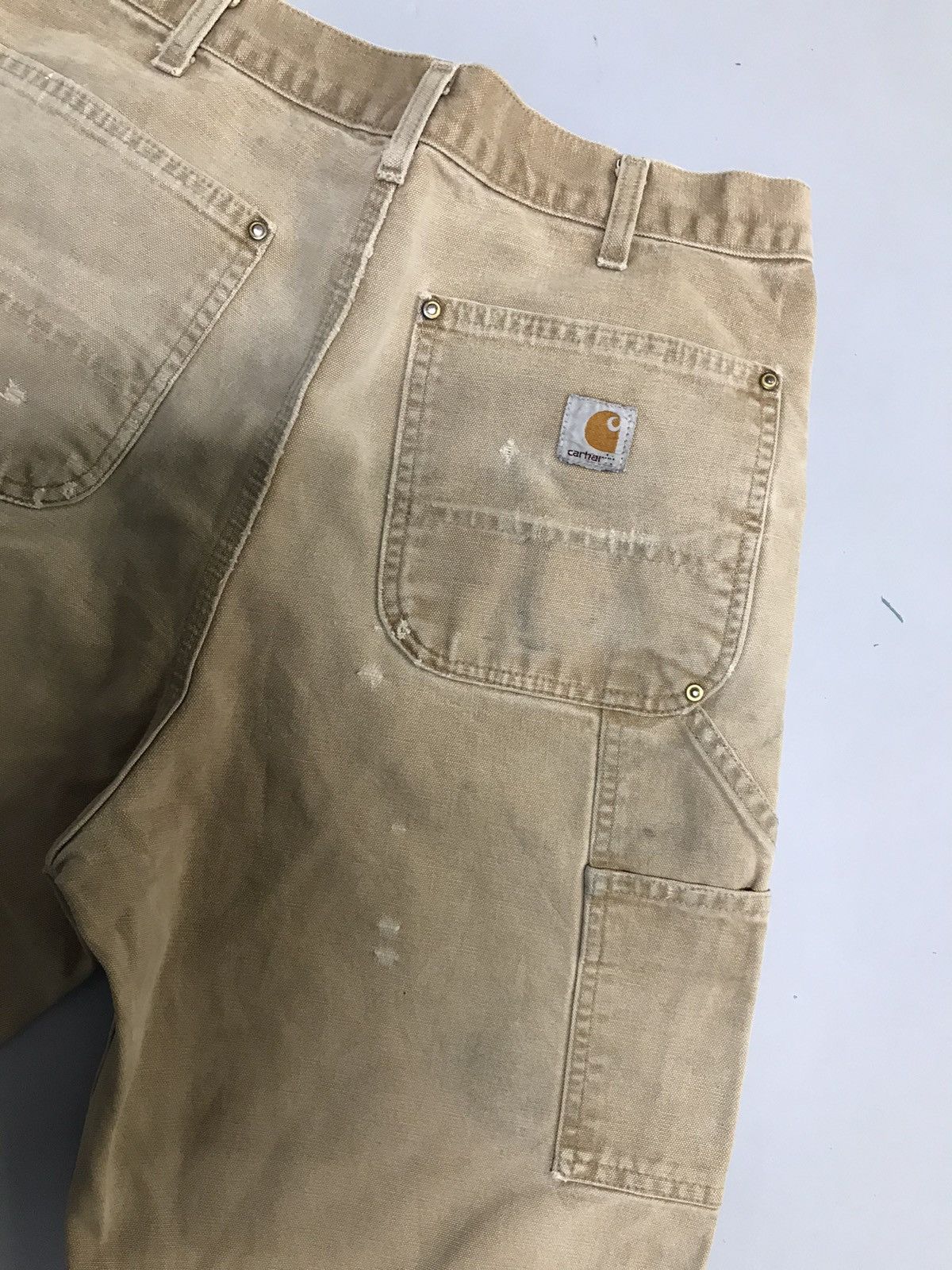 Carhartt Vintage carhartt B01 BRN double knee sun-fade workwear Size US 32 / EU 48 - 12 Thumbnail