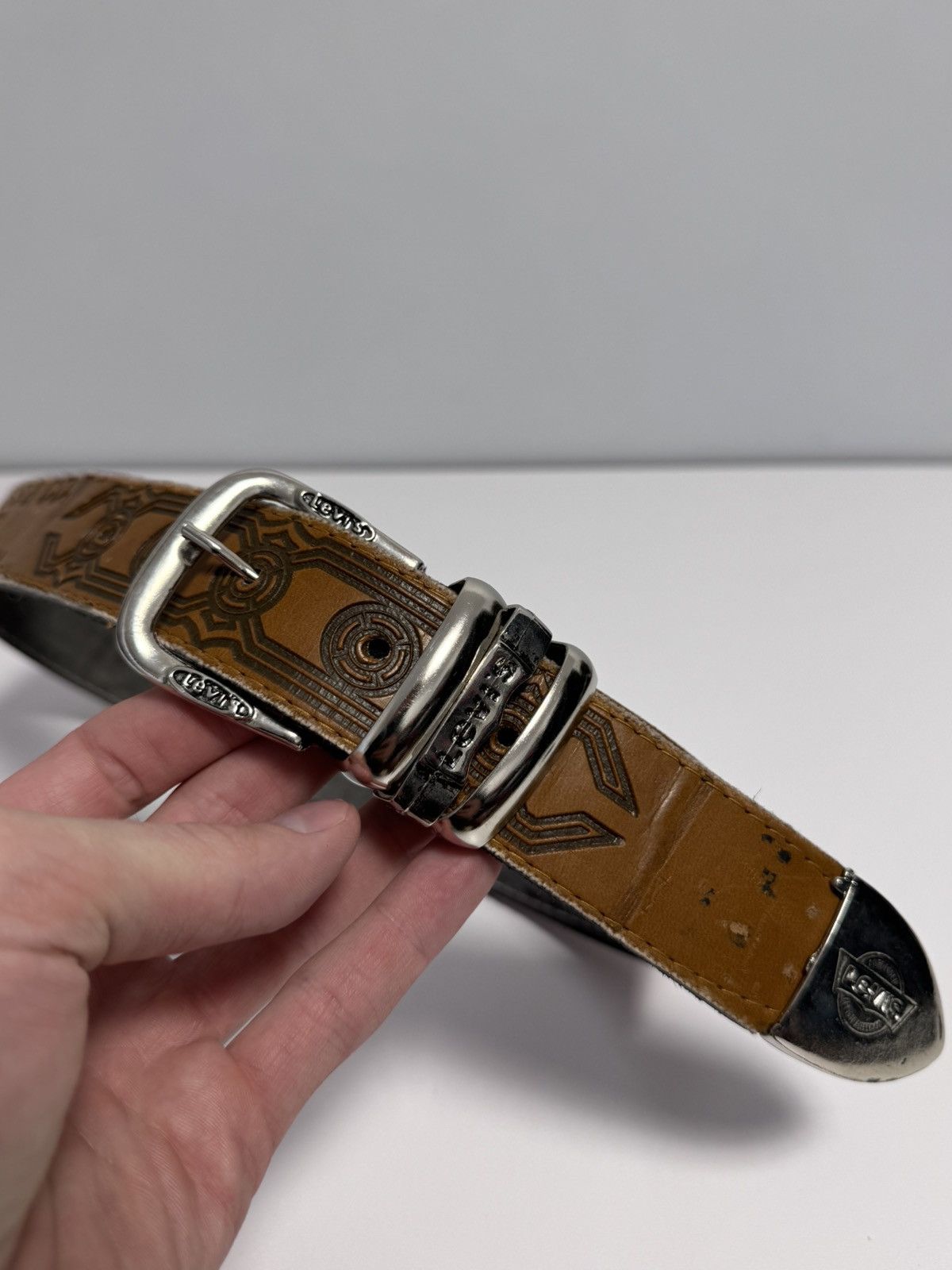 Levi's × Vintage Levi’s vintage belt Y2K style hype Size ONE SIZE - 4 Thumbnail