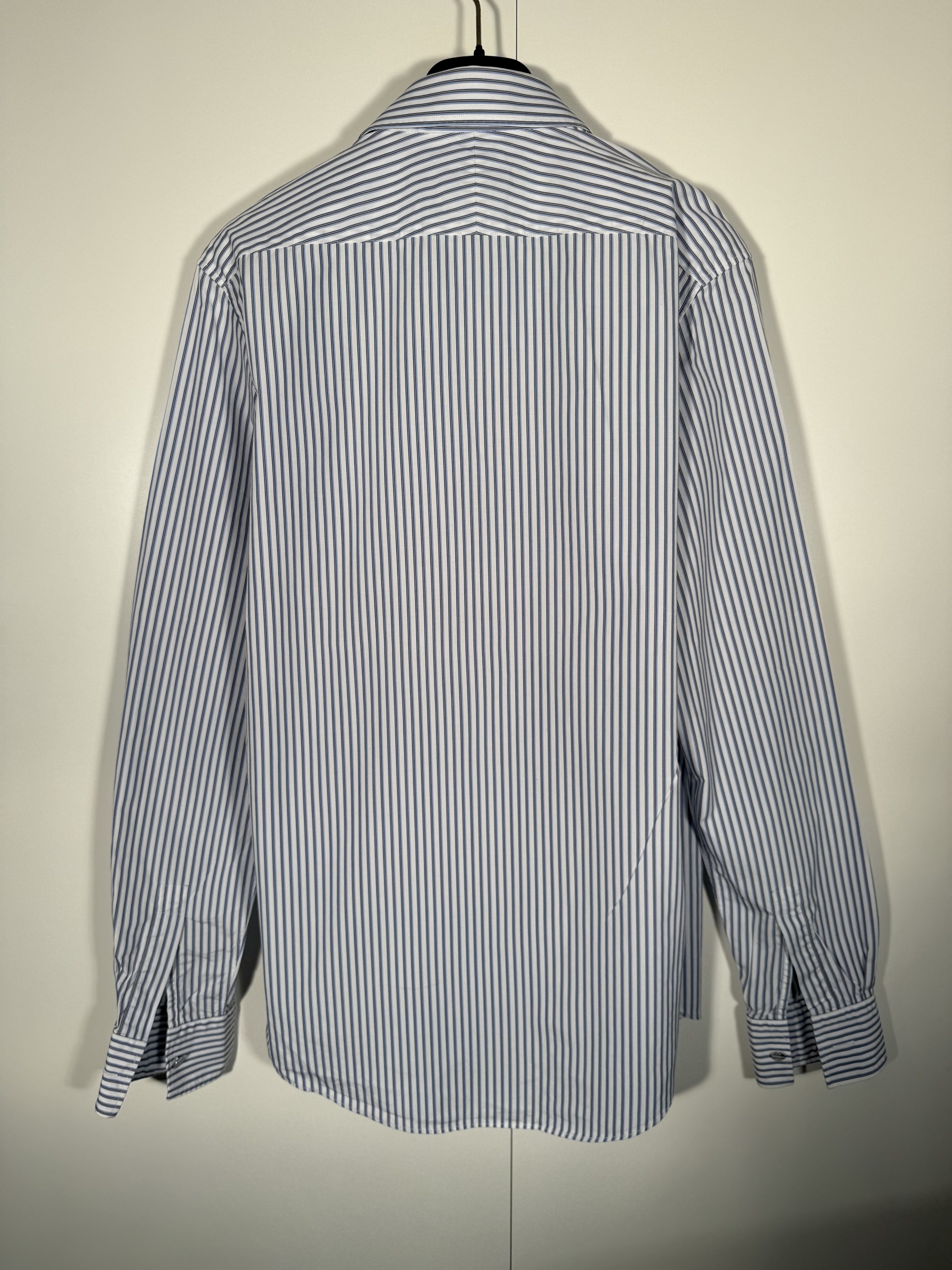 Hermes HERMÈS – Fitted Shirt with Faubourg Collar (€500) Size US S / EU 44-46 / 1 - 2 Thumbnail