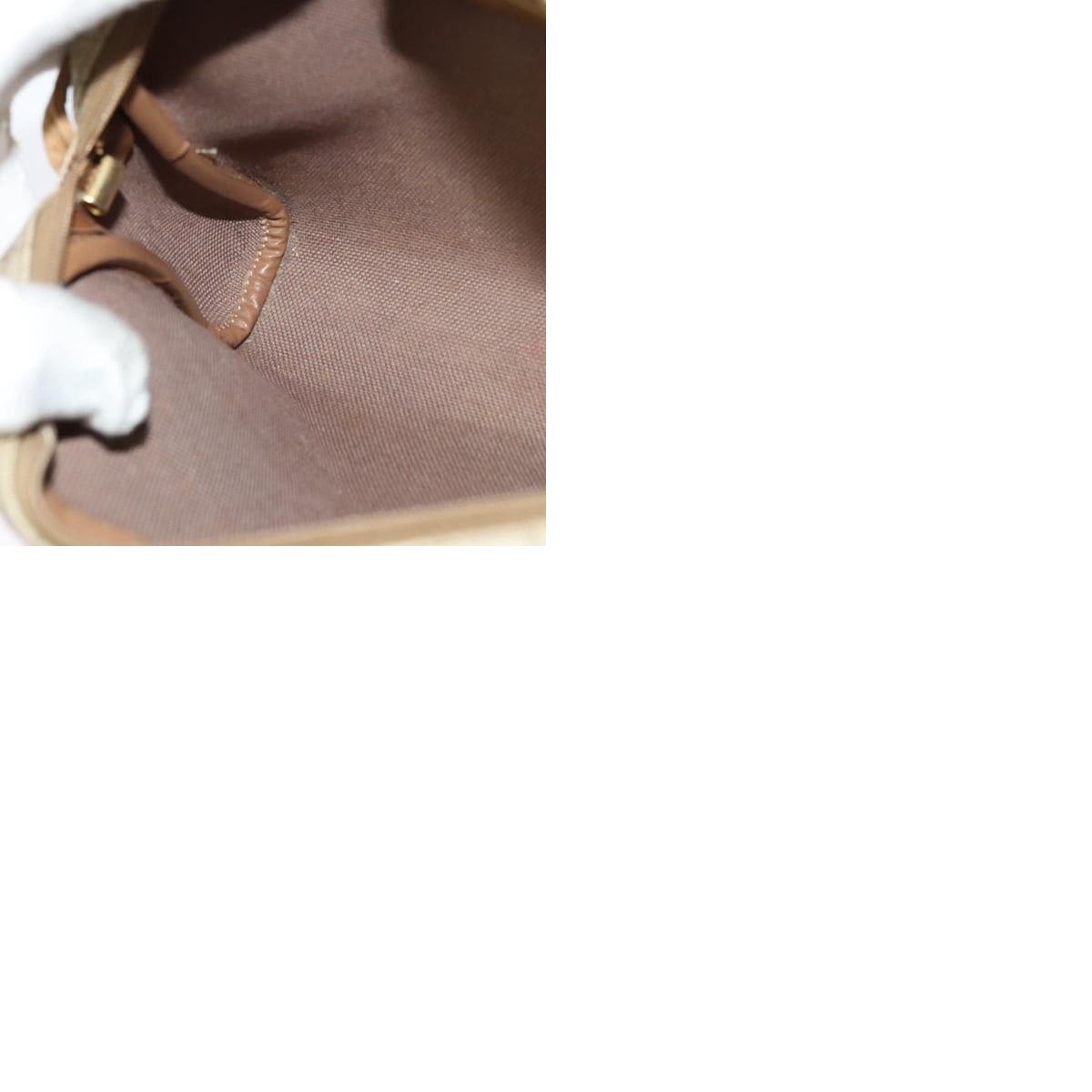 Dior DIOR Honeycomb Canvas Shoulder Bag Pvc Beige Size ONE SIZE - 12 Thumbnail