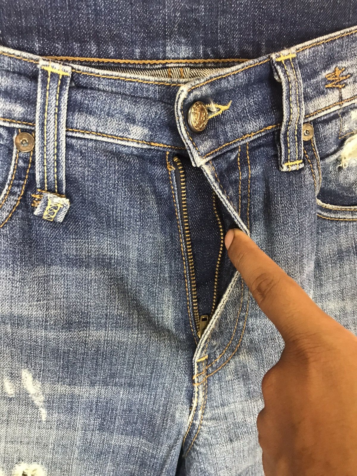 R13 ‼️R13 SKATE DENIM SKINNY DISTRESSED‼️ Size US 30 / EU 46 - 9 Thumbnail