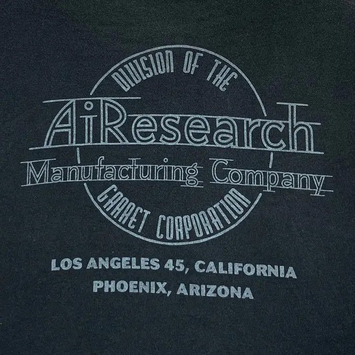 Buzz Rickson's Vintage BUZZ RICKSON AI Research Garret Tee Shirt Size US L / EU 52-54 / 3 - 4 Thumbnail