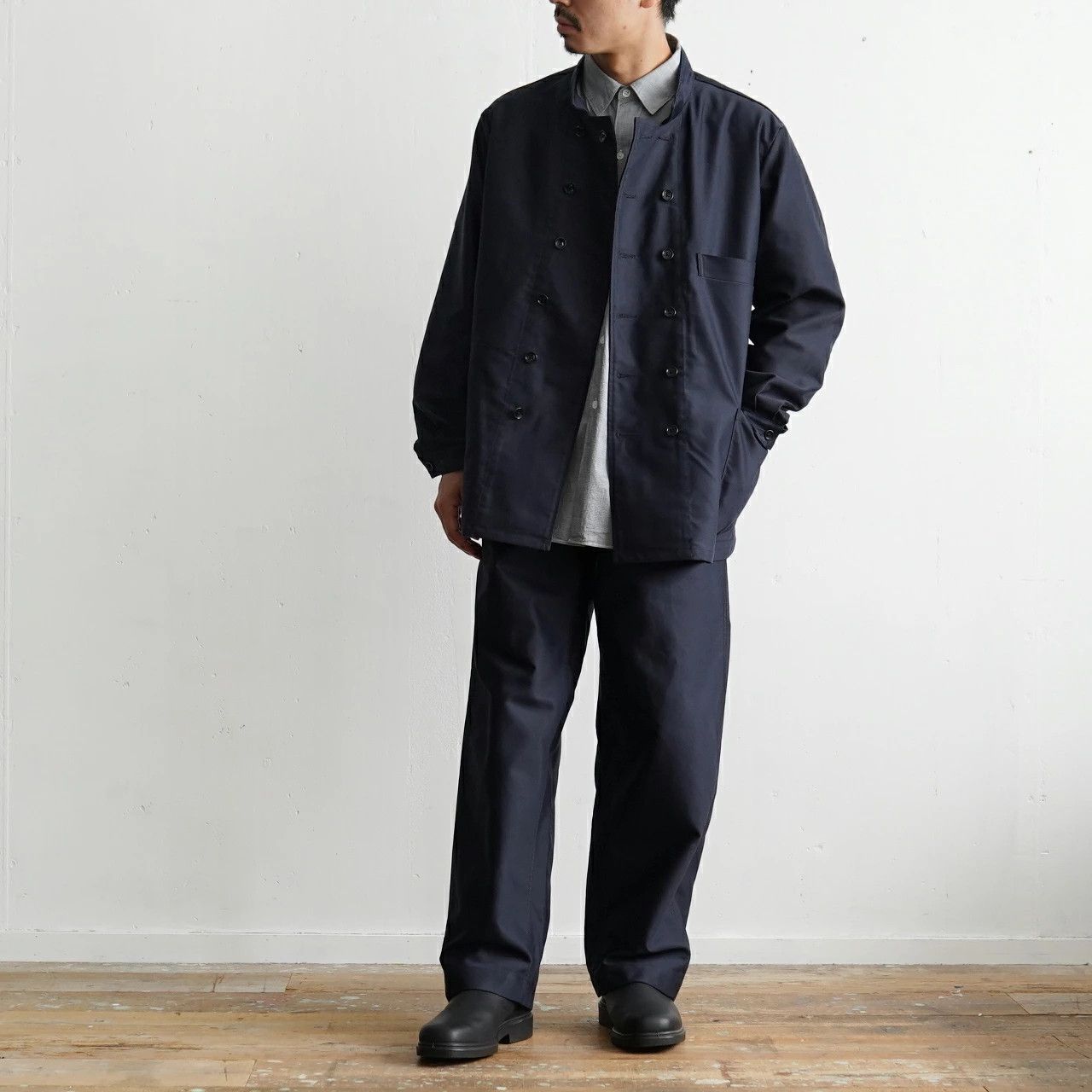 Other A Vontade Moleskin Double Breasted Jacket Size US M / EU 48-50 / 2 - 1 Thumbnail
