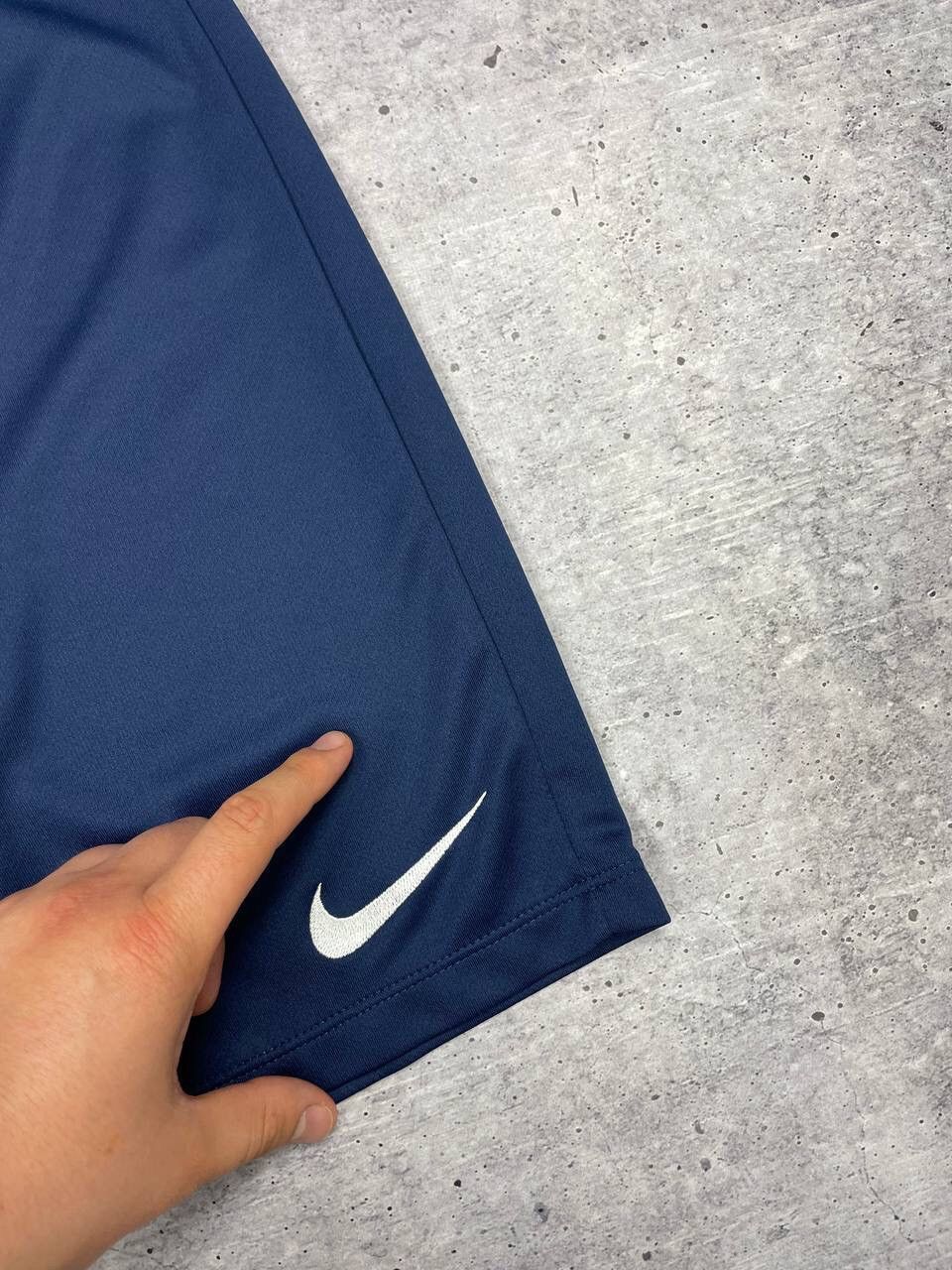 Nike × Vintage Vintage Nike 90’s Y2K Style Drill Blue Soccer Casual Shorts Size US 30 / EU 46 - 5 Thumbnail