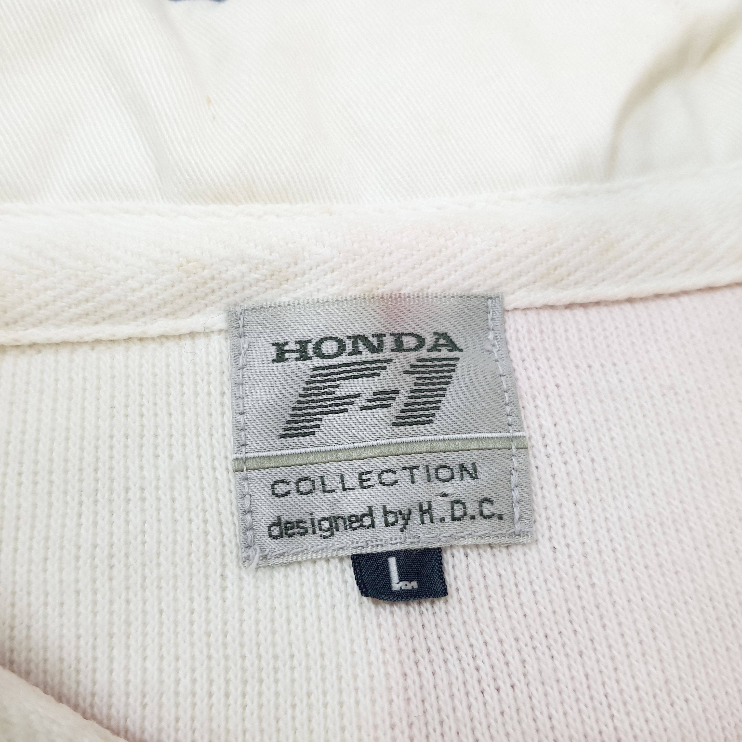 Honda × Japanese Brand × Vintage Vintage HONDA F-1 Collection Motorsports Polo Shirt Size US XL / EU 56 / 4 - 5 Thumbnail