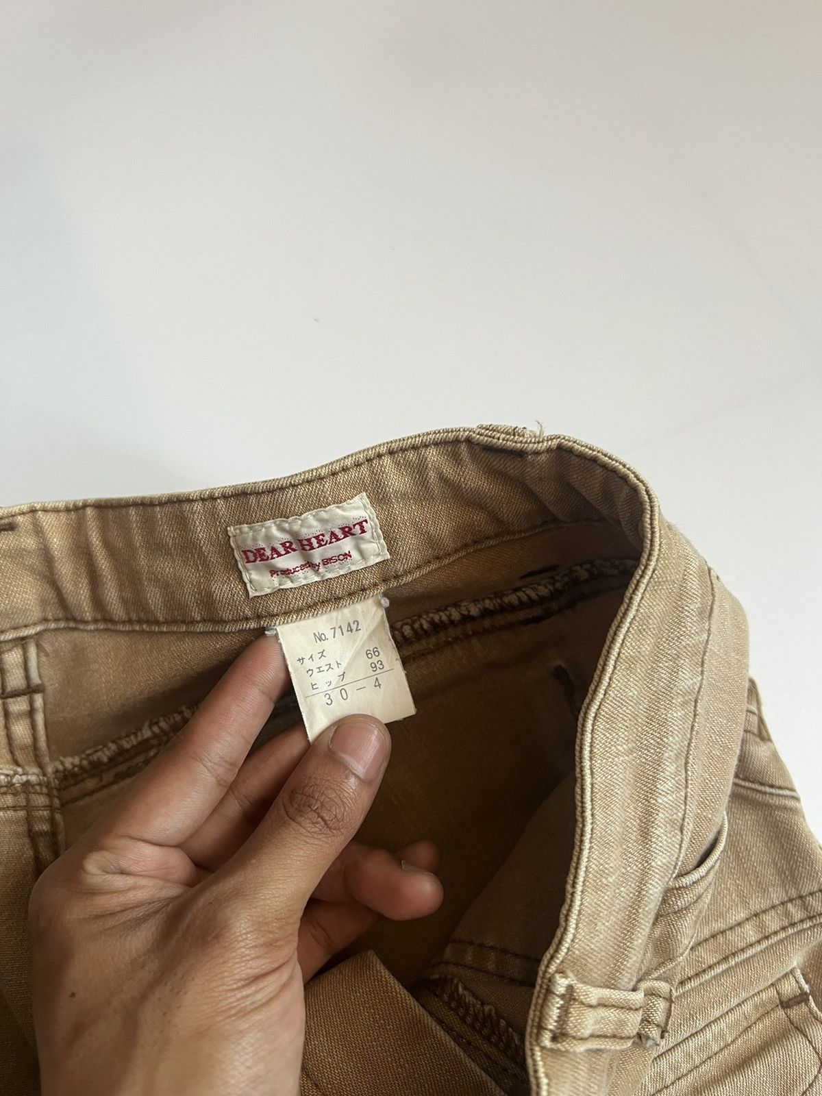 Japanese Brand × Vintage Dear Heart By Bison Bush Pants Size US 28 / EU 44 - 7 Thumbnail