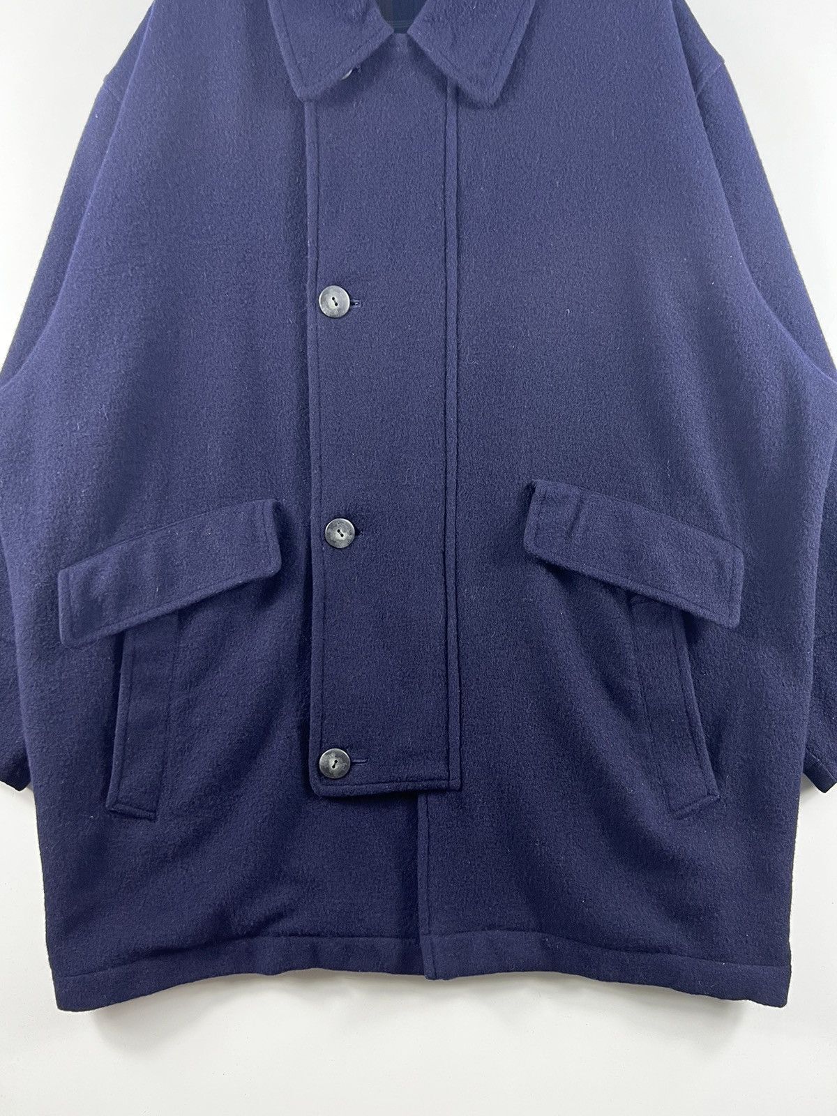 Calvin Klein 🔥 Vintage Calvin Klein Sport Wool Over Coat - M Size US M / EU 48-50 / 2 - 4 Thumbnail