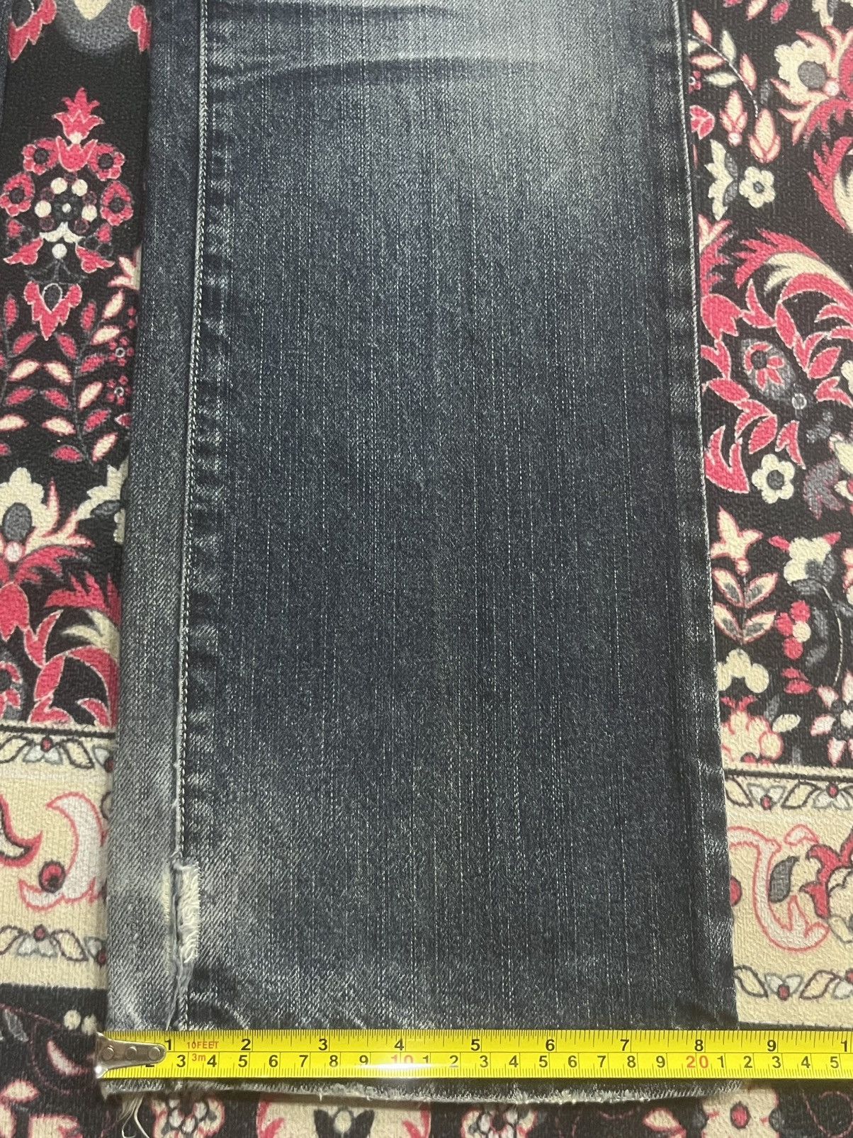 Undercover Vintage Japanese Brand Amore Puro Dark Whisker Frayed Jeans Size US 29 - 13 Thumbnail