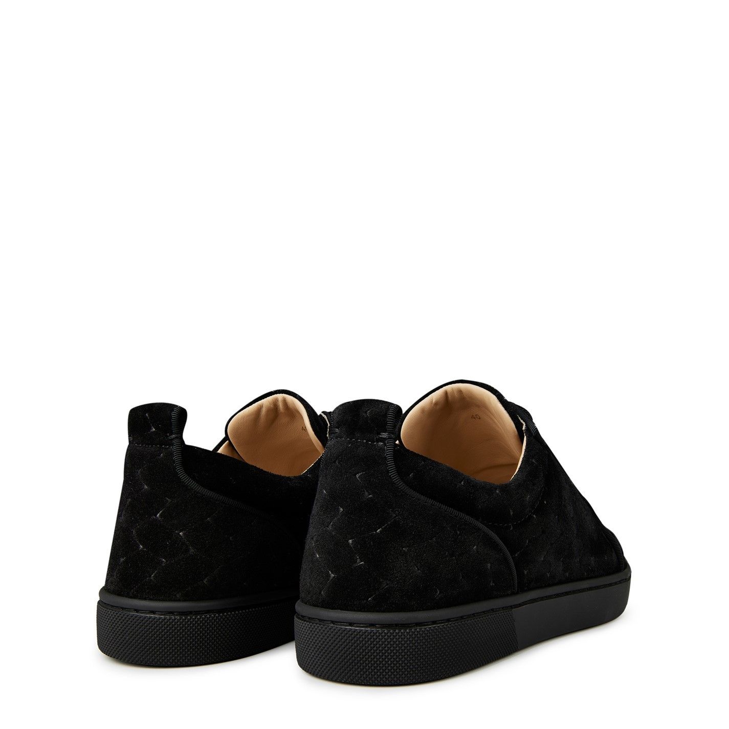 Christian Louboutin Louis Junior Braided Suede Sneakers Size US 10 / EU 43 - 5 Thumbnail
