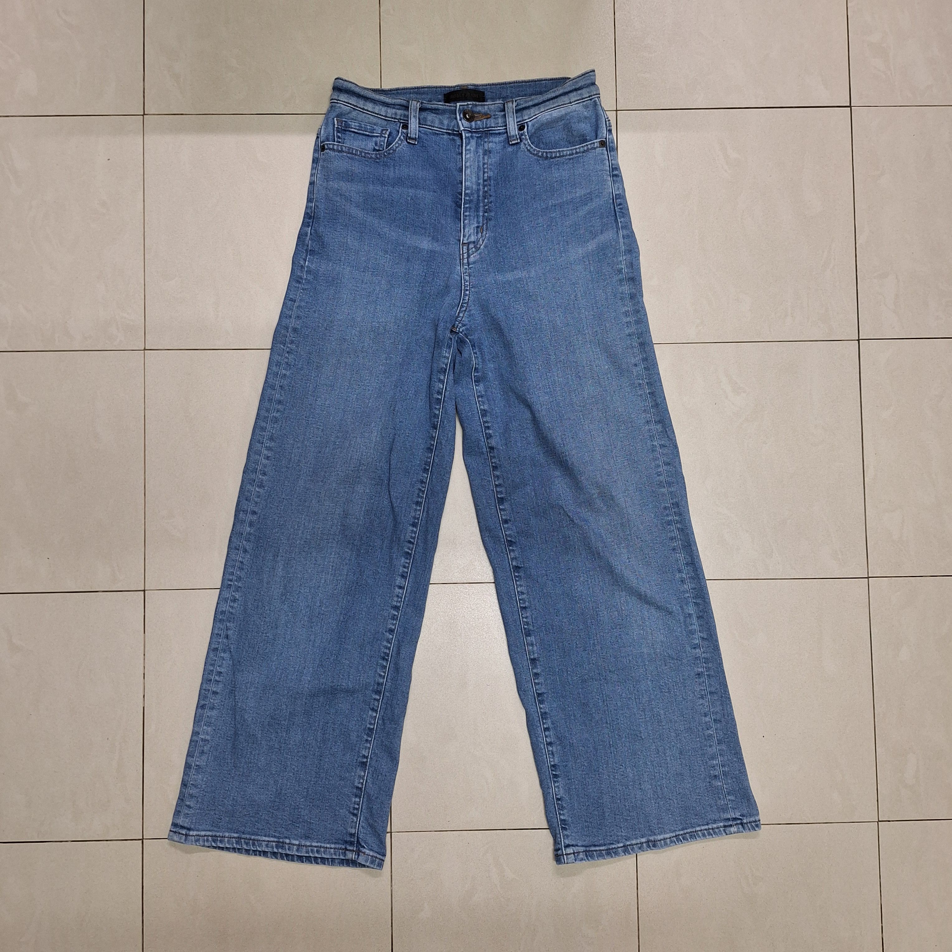 Uniqlo Uniqlo Wide/Baggy Jeans Size 28" / US 6 / IT 42 - 1 Thumbnail