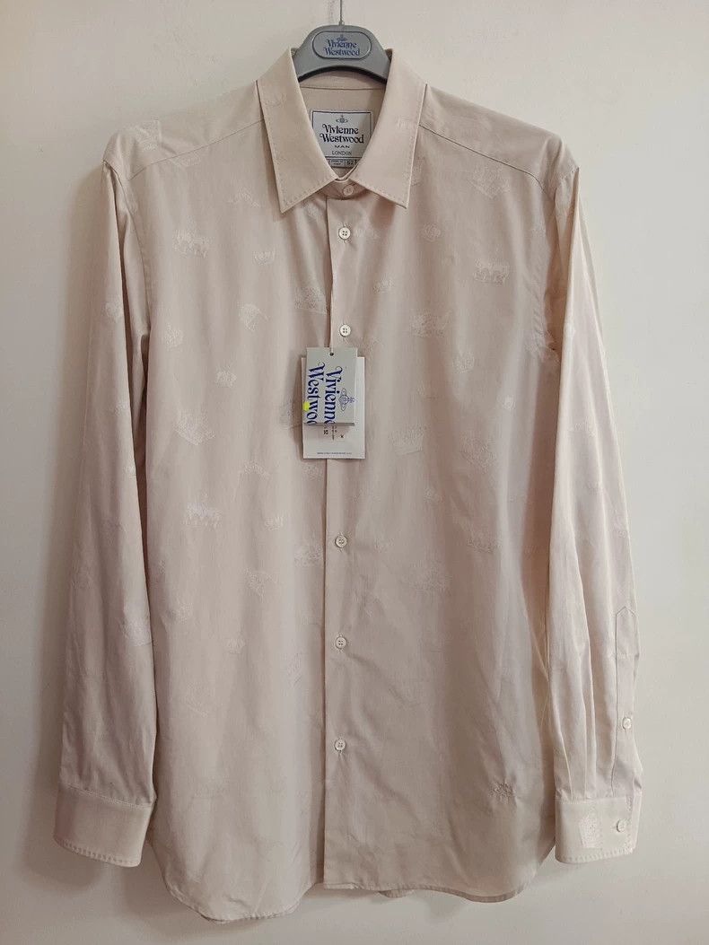 Other Vivienne Westwood Full cotton embroidered shirt Size M / US 6-8 / IT 42-44 - 1 Thumbnail