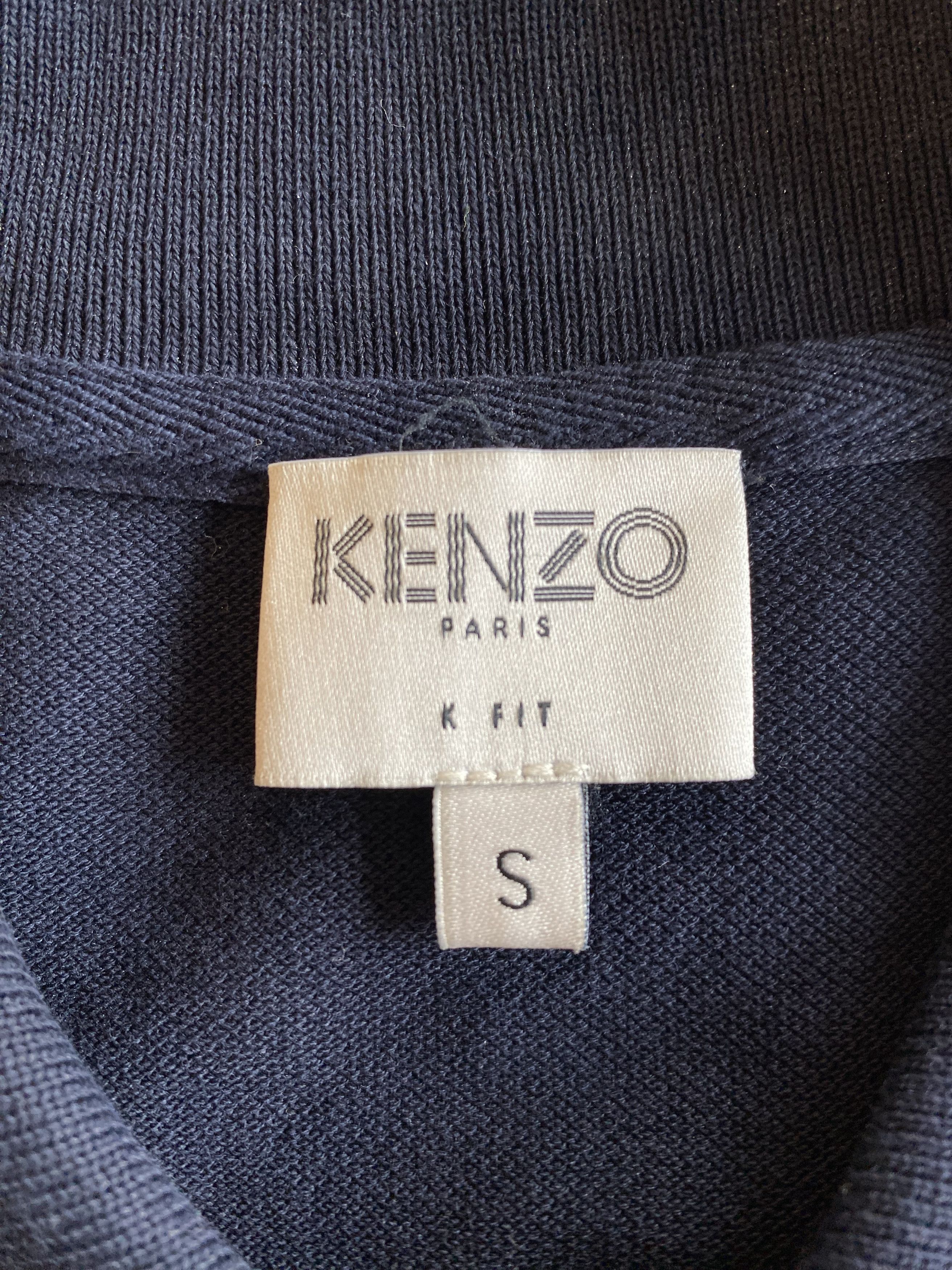 Kenzo Kenzo Navy Small Tiger Logo Size US S / EU 44-46 / 1 - 3 Thumbnail