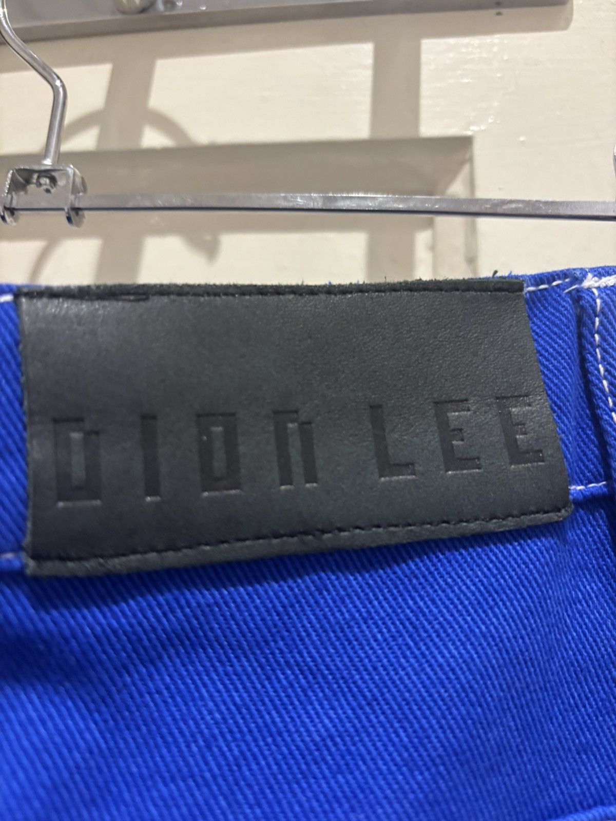 Dion Lee Dion Lee Blue Denim Work Pants – Structured Tailoring Size 27" / US 4 / IT 40 - 6 Thumbnail