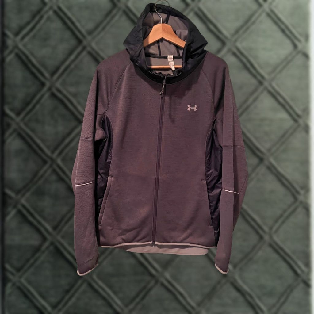 Under Armour Under Armour Women's Storm 1 Swacket Full Zip Hoodie XL Gray Logo Embroidered Zip Pockets Size XL / US 12-14 / IT 48-50 - 1 Thumbnail