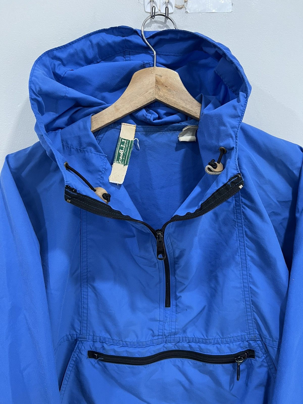 L.L. Bean Vintage LL Bean Windbreaker Pullover Jacket quarter zip Size US L / EU 52-54 / 3 - 3 Thumbnail