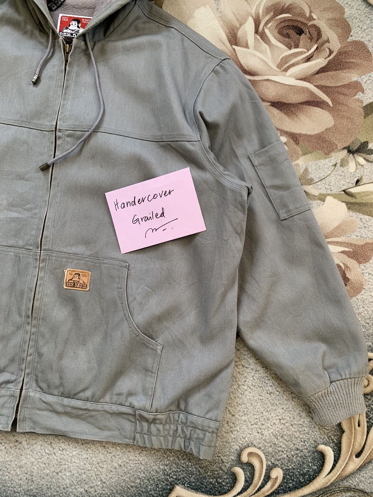 Ben Davis Ben Davis Plenty Tough Chore Jacket Hoodie Size US XL / EU 56 / 4 - 4 Thumbnail