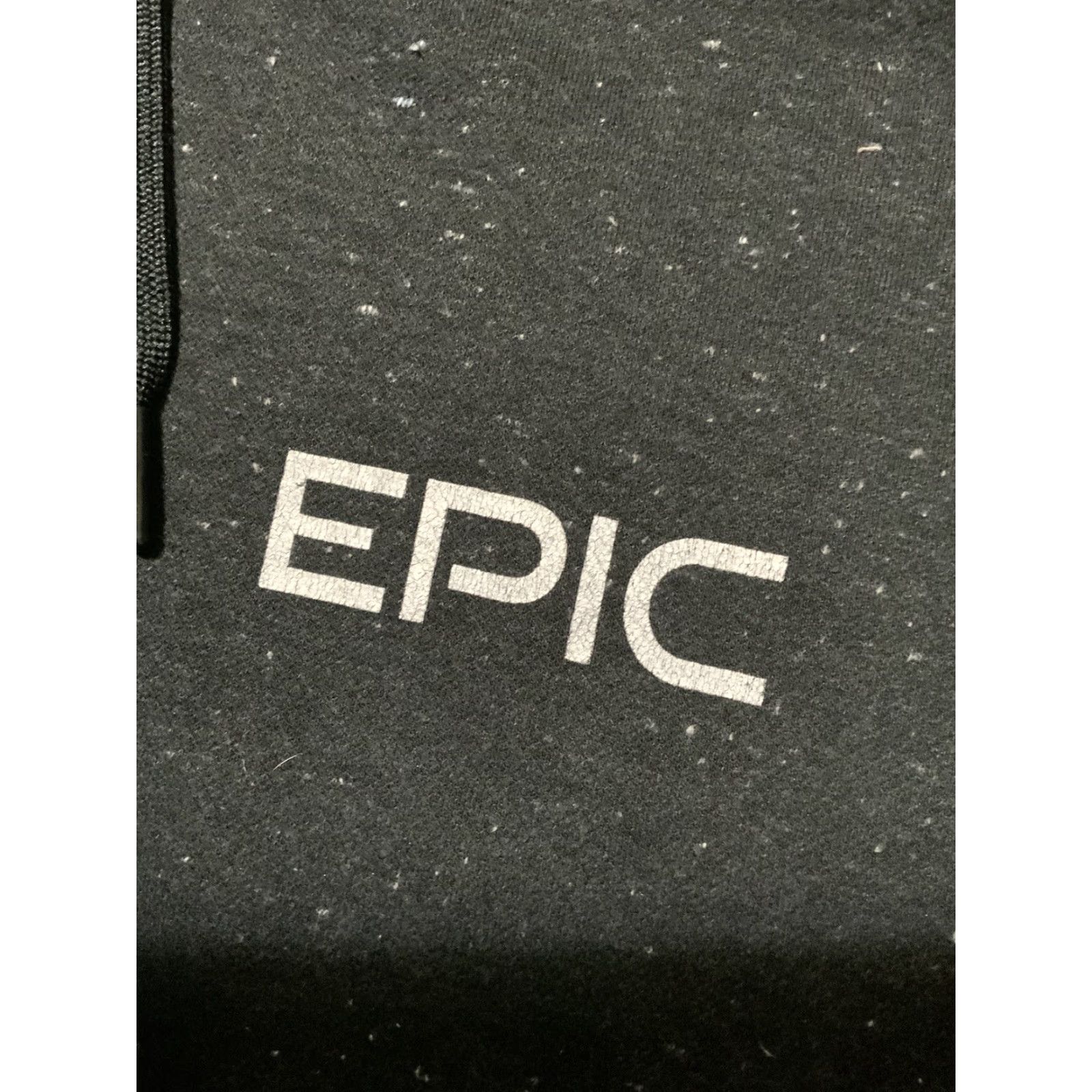 Adidas adidas Essentials Epic Speckled Charcoal Grey Fleece Pullover Hoodie M Mens Size US M / EU 48-50 / 2 - 5 Thumbnail