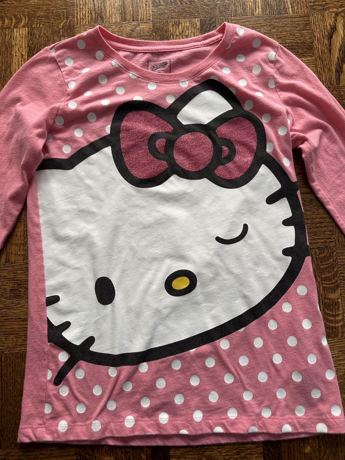 Japanese Brand 2013 Hello Kitty Long Sleeve Graphic Tee Size S / US 4 / IT 40 - 2 Thumbnail