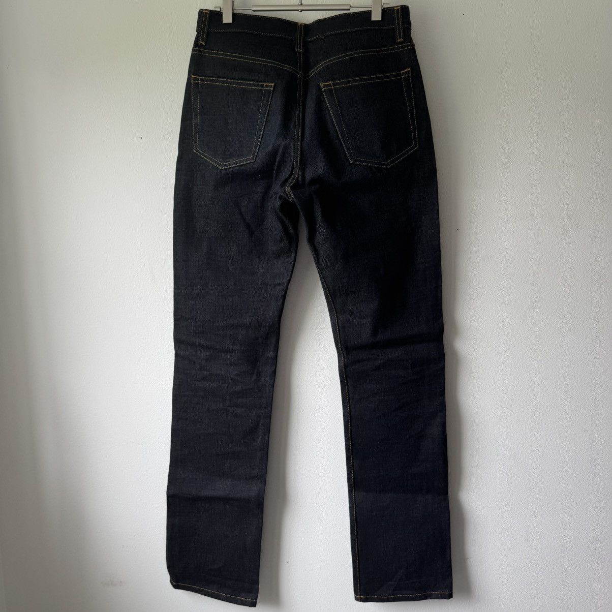 Helmut Lang Helmut Lang 1999 Italian Cut Vintage Burned Denim Size US 29 - 5 Thumbnail