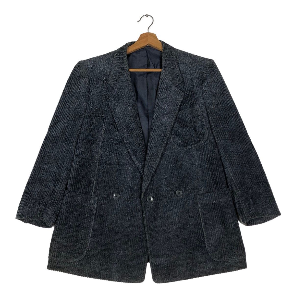 Japanese Brand 🔥90’s Vtg Double Breast Corduroy Jacket Cerruti 88 Japan Size US M / EU 48-50 / 2 - 1 Thumbnail