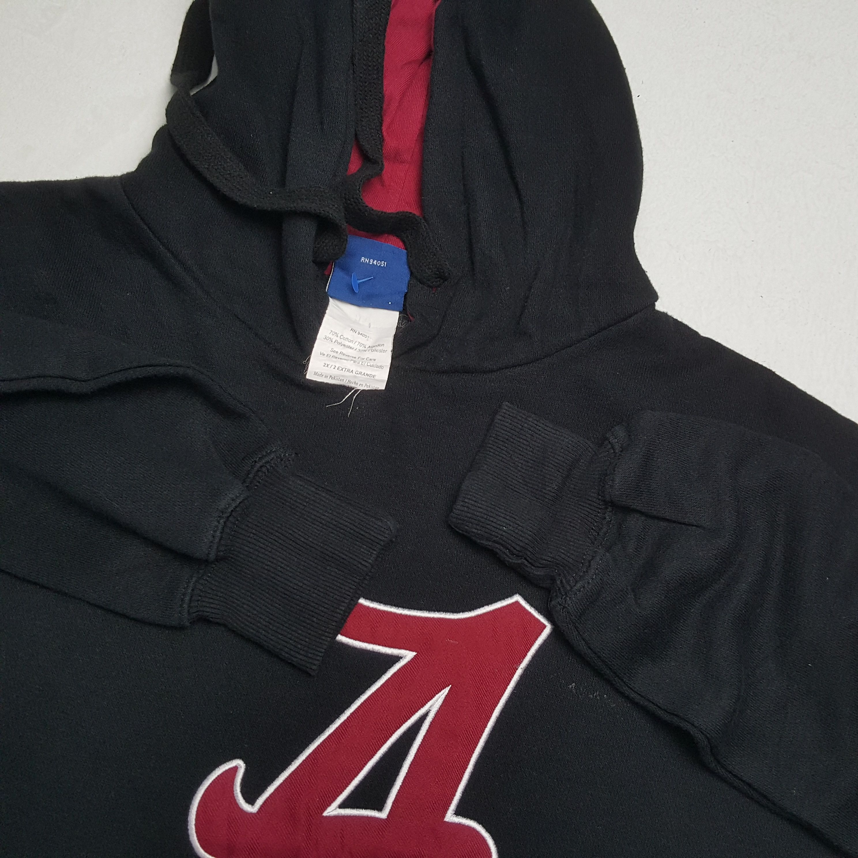 NFL × Vintage Vintage ALABAMA CRIMSON American NFL Team Hoodies Size US S / EU 44-46 / 1 - 8 Thumbnail