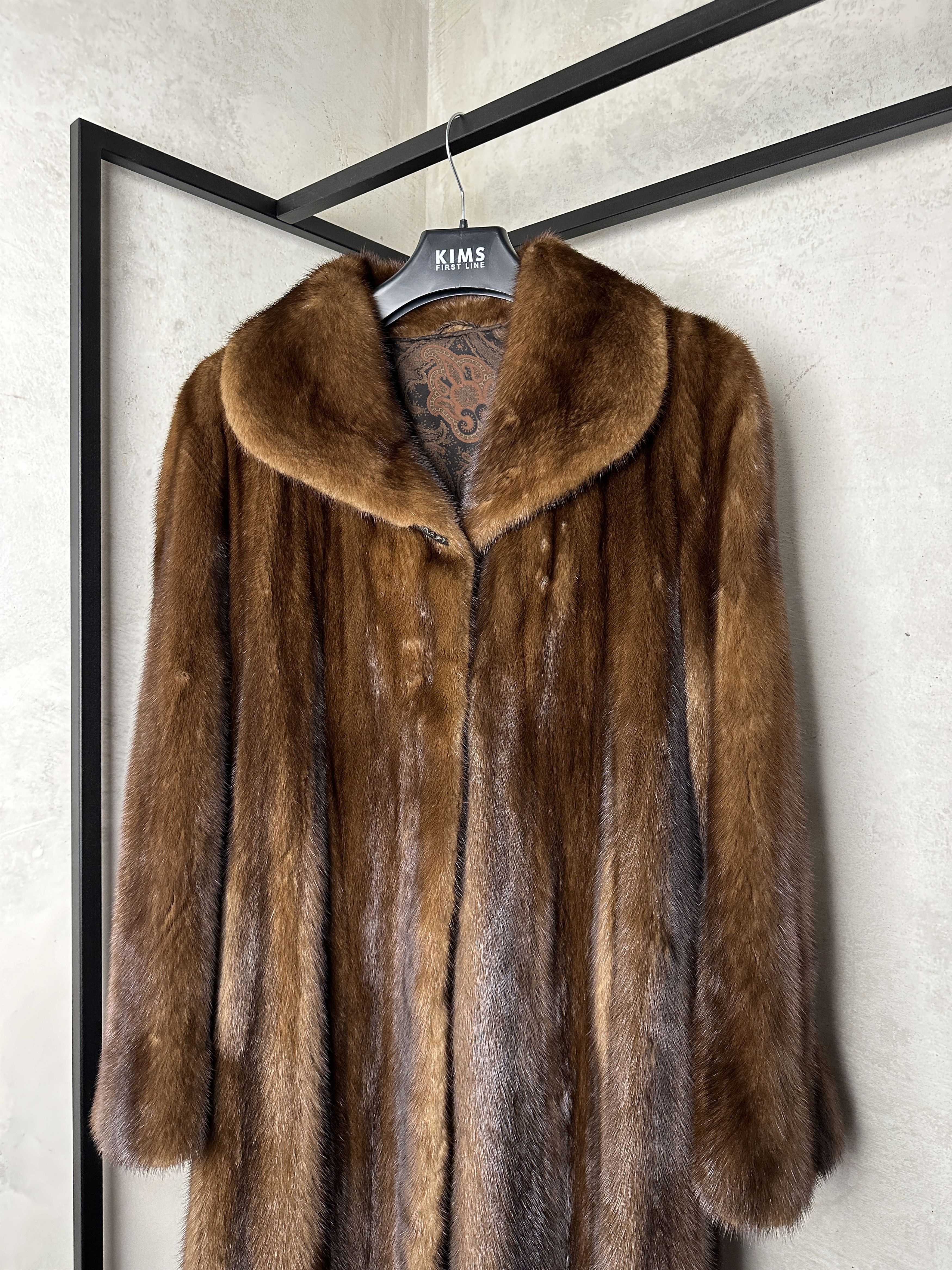 Vintage Long Mink Fur Coat Size M / US 6-8 / IT 42-44 - 4 Thumbnail