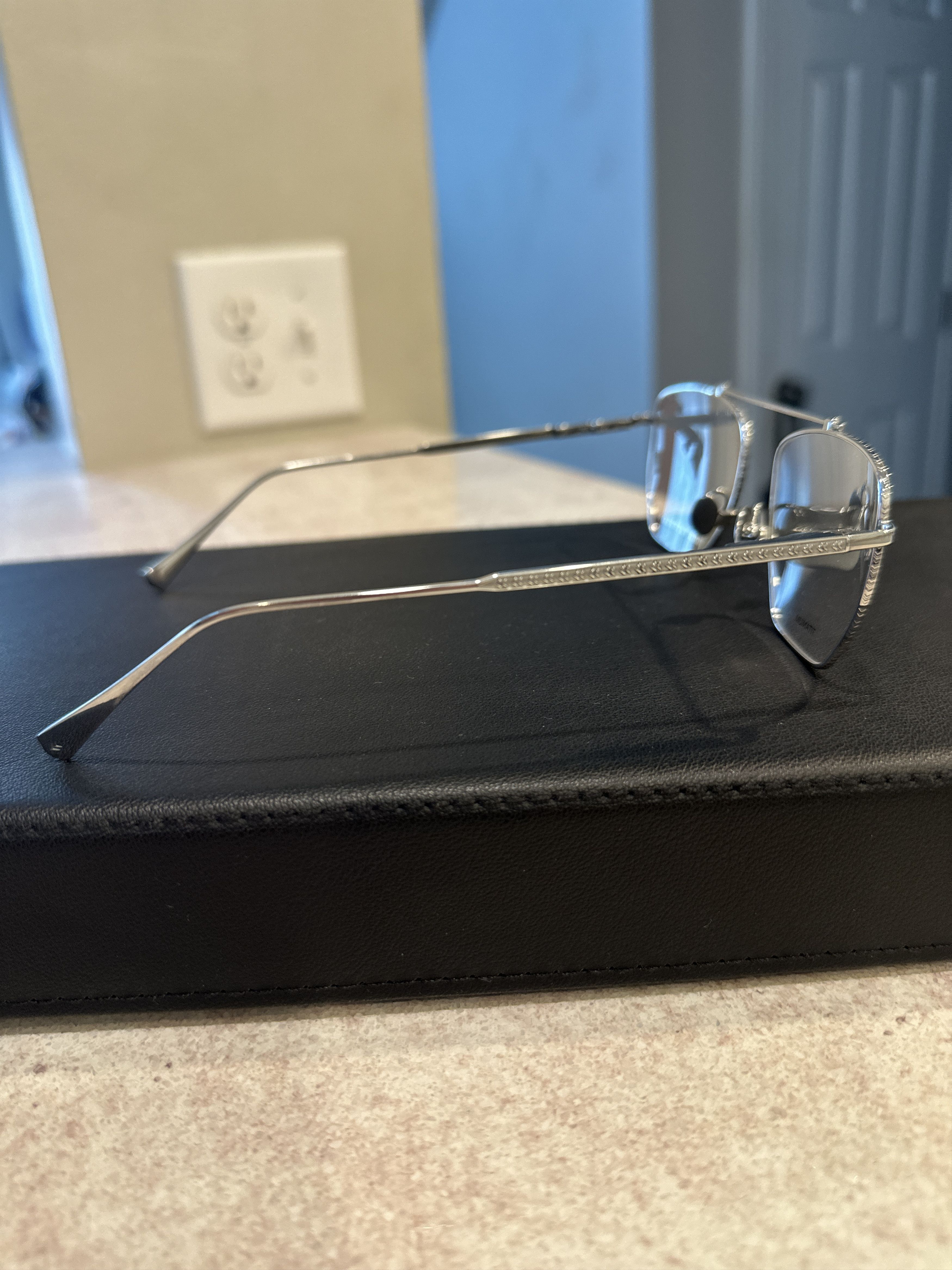 John Varvatos VJV190 51-17-145 Silver Glasses Size ONE SIZE - 4 Thumbnail