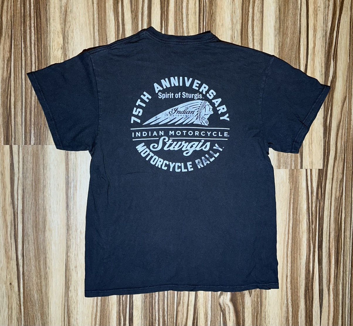 Indian Motorcycle ThelegendaryIndianMotorcycle 75thAnniversary SpiritofSturgis Size US L / EU 52-54 / 3 - 6 Thumbnail