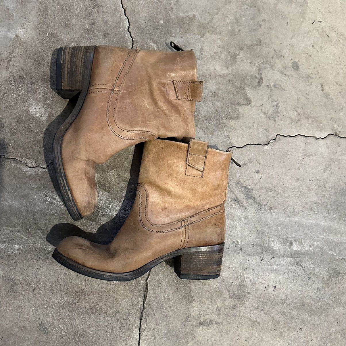 Genuine Leather × Old Gringo Vintage Western Cowboy Leather Boots Size US 10 / IT 40 - 11 Thumbnail