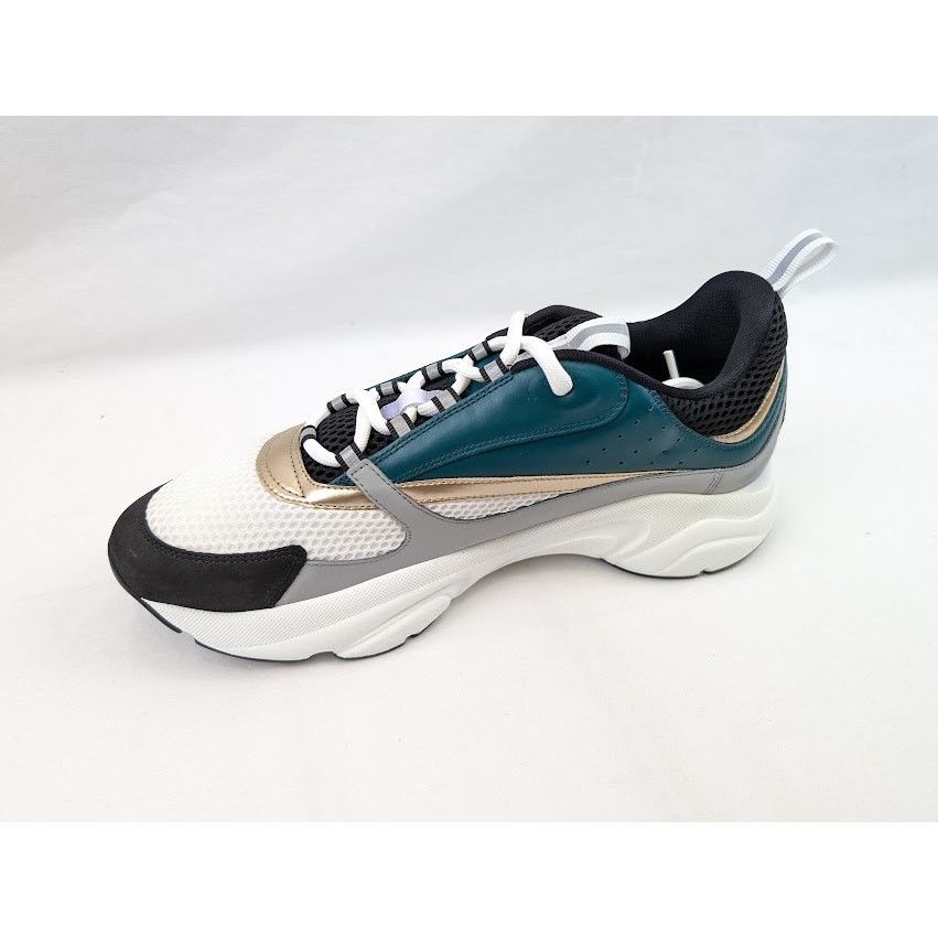 Dior o1rshd1 B22 Calf Mesh Sneakers in Water Green Size US 13 / EU 46 - 9 Thumbnail