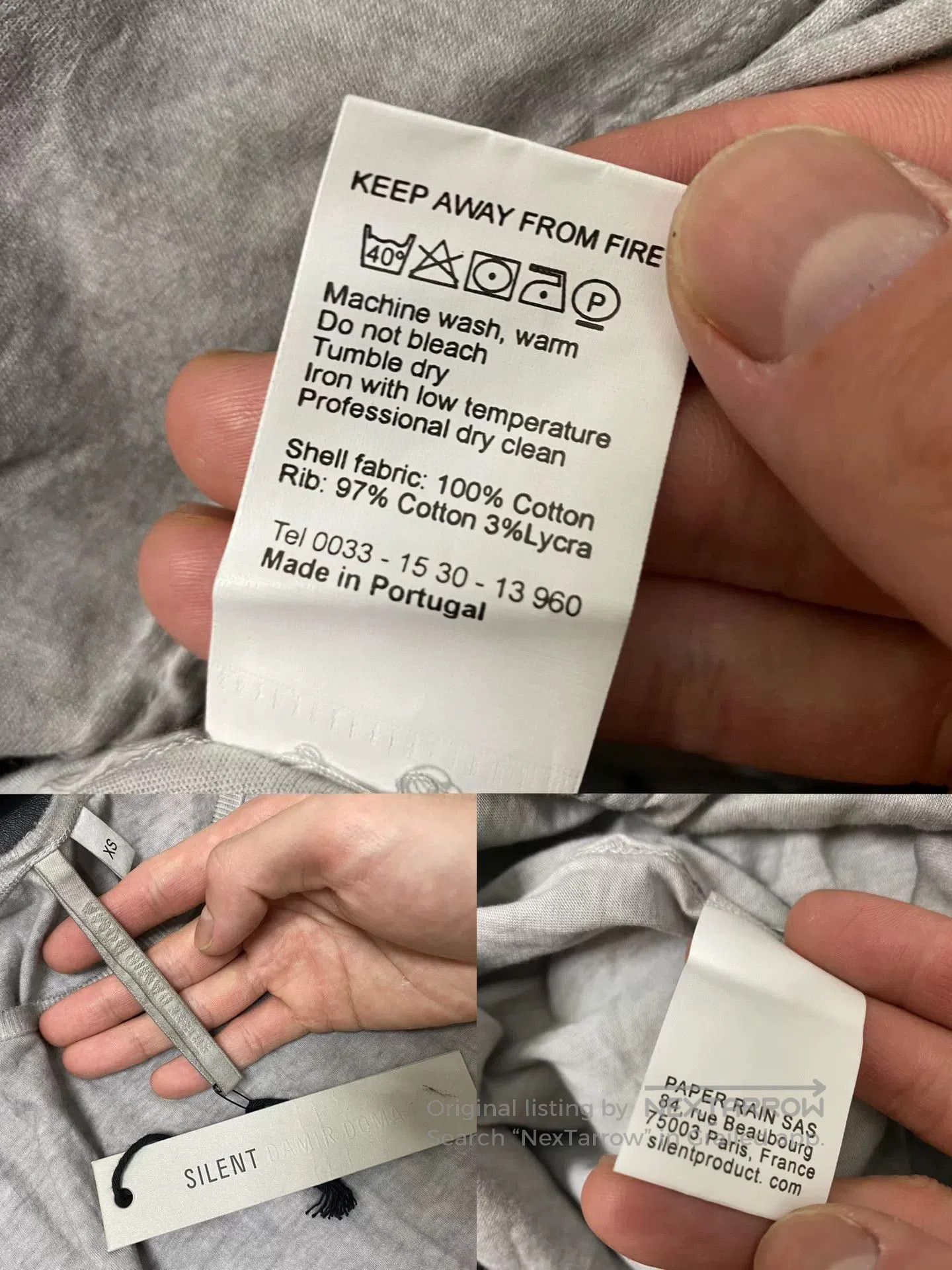 Damir Doma Damir Doma Gray Cold. Size US M / EU 48-50 / 2 - 8 Thumbnail