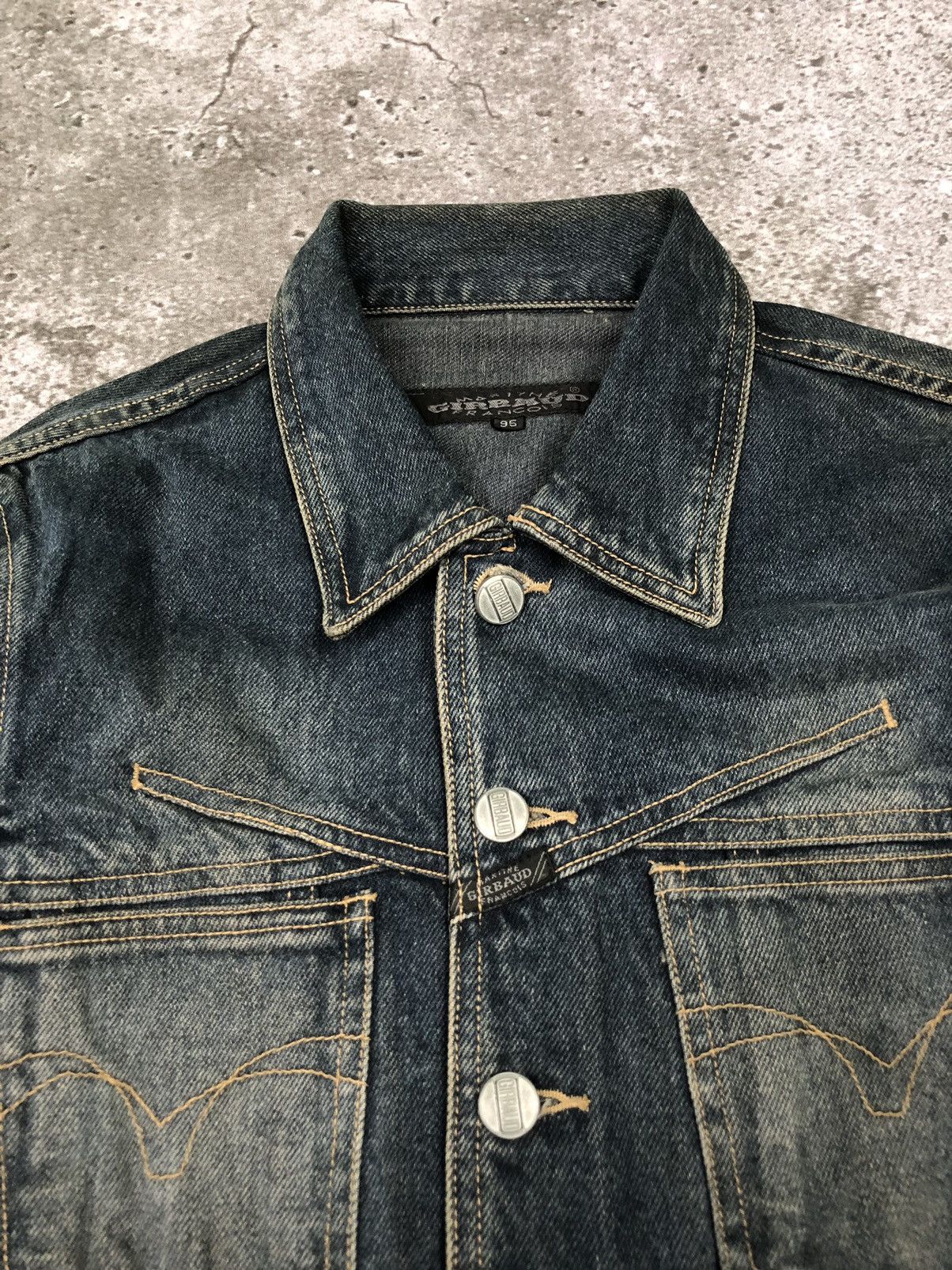 Marithe + Francois Girbaud MARITHE FRANCOIS GIRBAUD DENIM JACKET Size US S / EU 44-46 / 1 - 3 Thumbnail